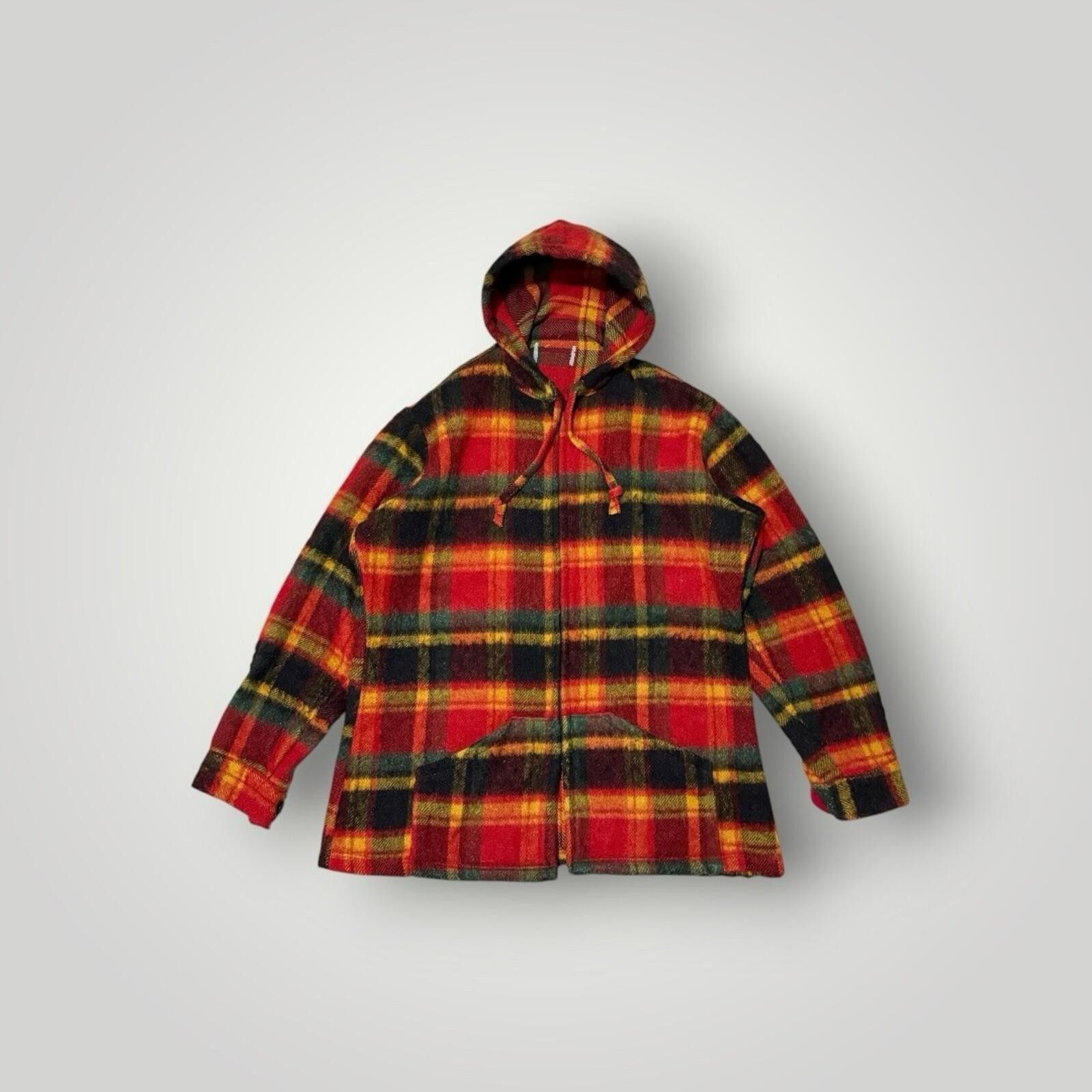 Sears Vintage Sears Wool Outer Jacket Size XL Plaid Women’s Size XL / US 12-14 / IT 48-50 - 1 Thumbnail
