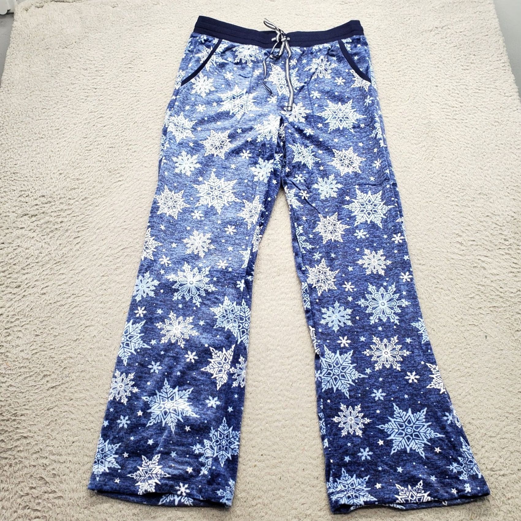 Nautica Nautica Pajama Set Womens XS Multicolor Snowflake Fleece Cozy Warm Sleepwear 2 Piece Regular XS Womens Size ONE SIZE - 4 Thumbnail
