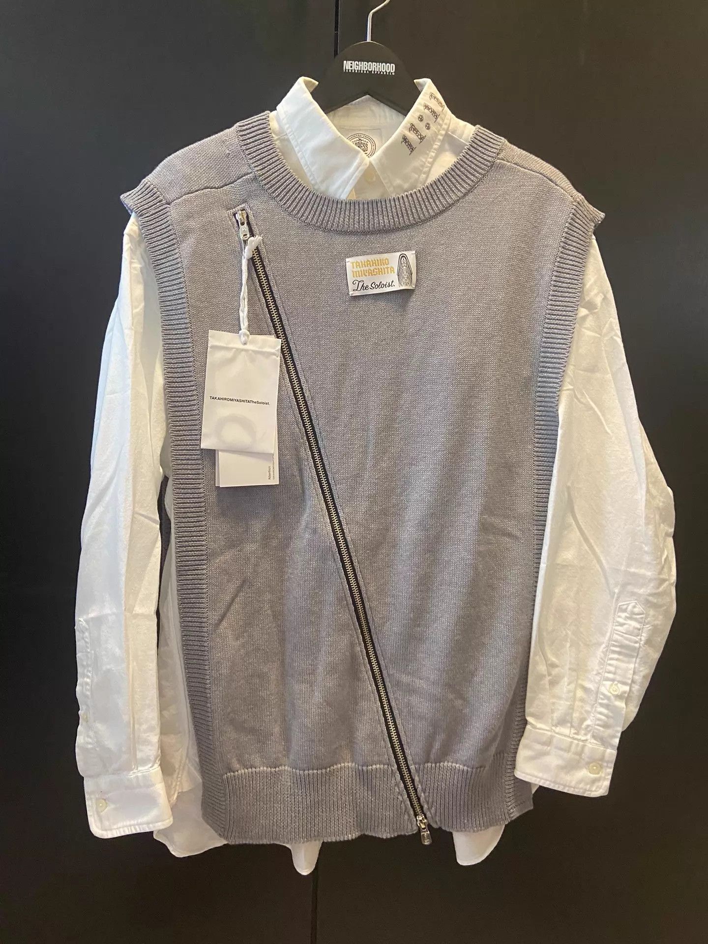 Takahiromiyashita The Soloist. The soloist 23SS MM FB swap sleeveless sweater Free Size US S / EU 44-46 / 1 - 1 Thumbnail