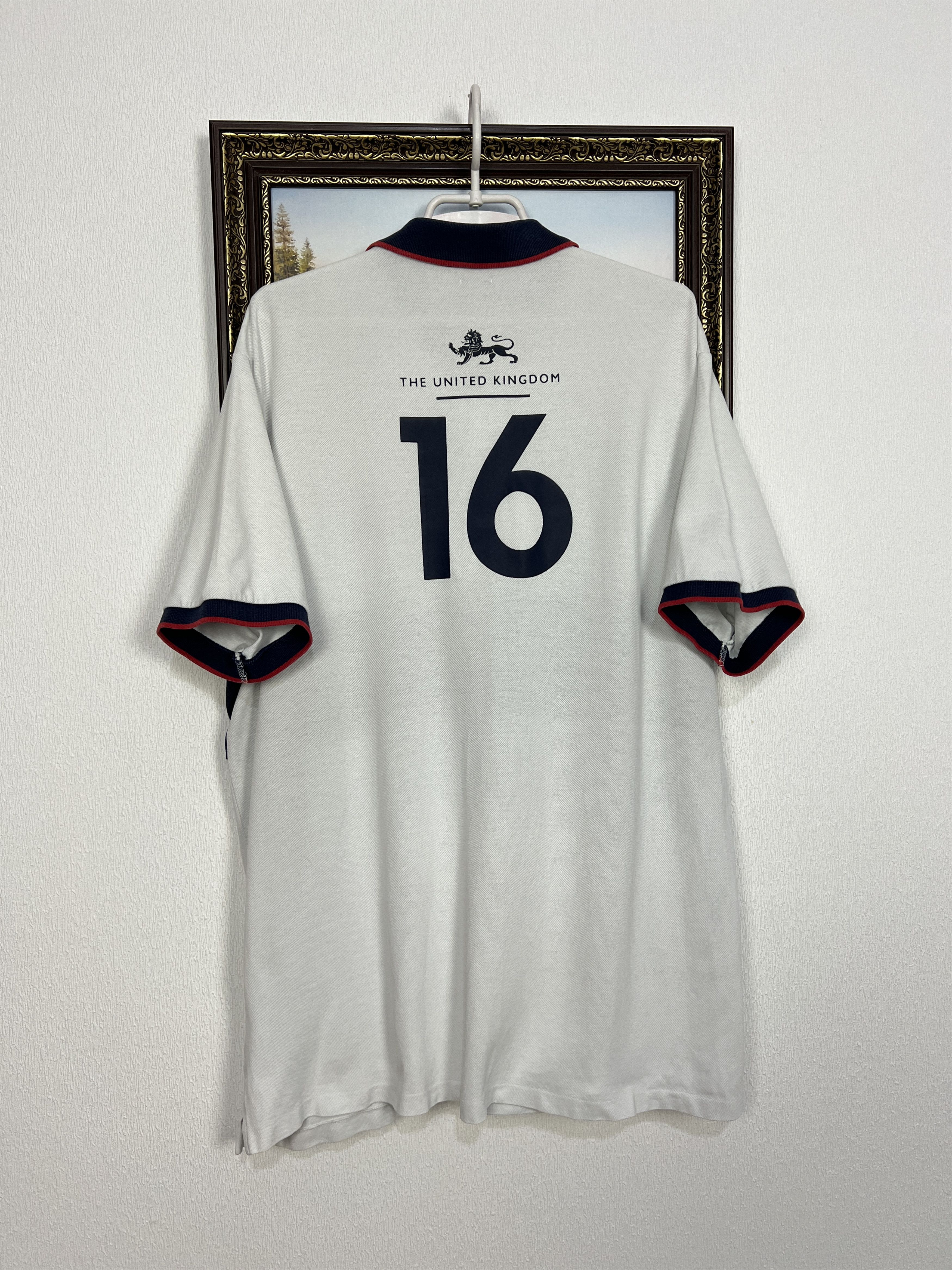 Polo Ralph Lauren Polo Ralph Lauren Great Britain Big Logo Pony Jersey Shirt Size US XXL / EU 58 / 5 - 8 Thumbnail