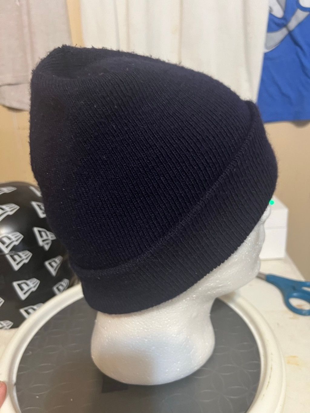 NFL Men's NFL Navy Orange Chicago Bears Beanie One Size Size ONE SIZE - 4 Thumbnail