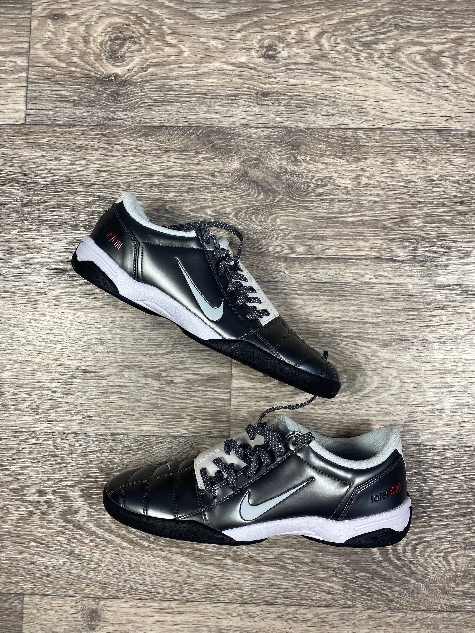Nike Nike Total 90 Indoor Silver Athletic Shoe US 9 HQ2851-001 Size US 9 / EU 42 - 2 Thumbnail