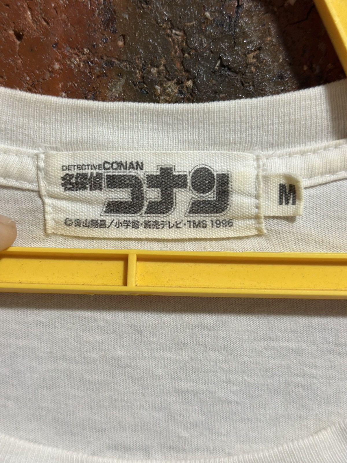 Anime × Japanese Brand × Vintage Vintage Detective Conan Faded Tee Size US M / EU 48-50 / 2 - 6 Thumbnail