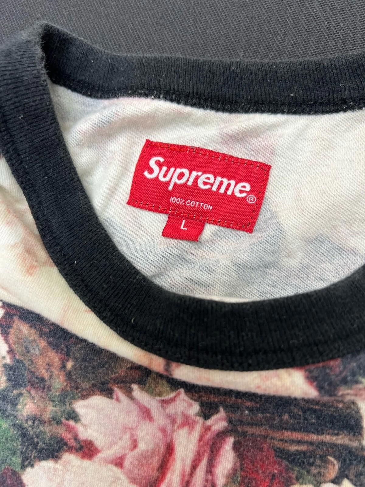 Supreme SS13 Supreme Floral PCL Power Corruption Lies Pocket Tee L Size US L / EU 52-54 / 3 - 4 Thumbnail