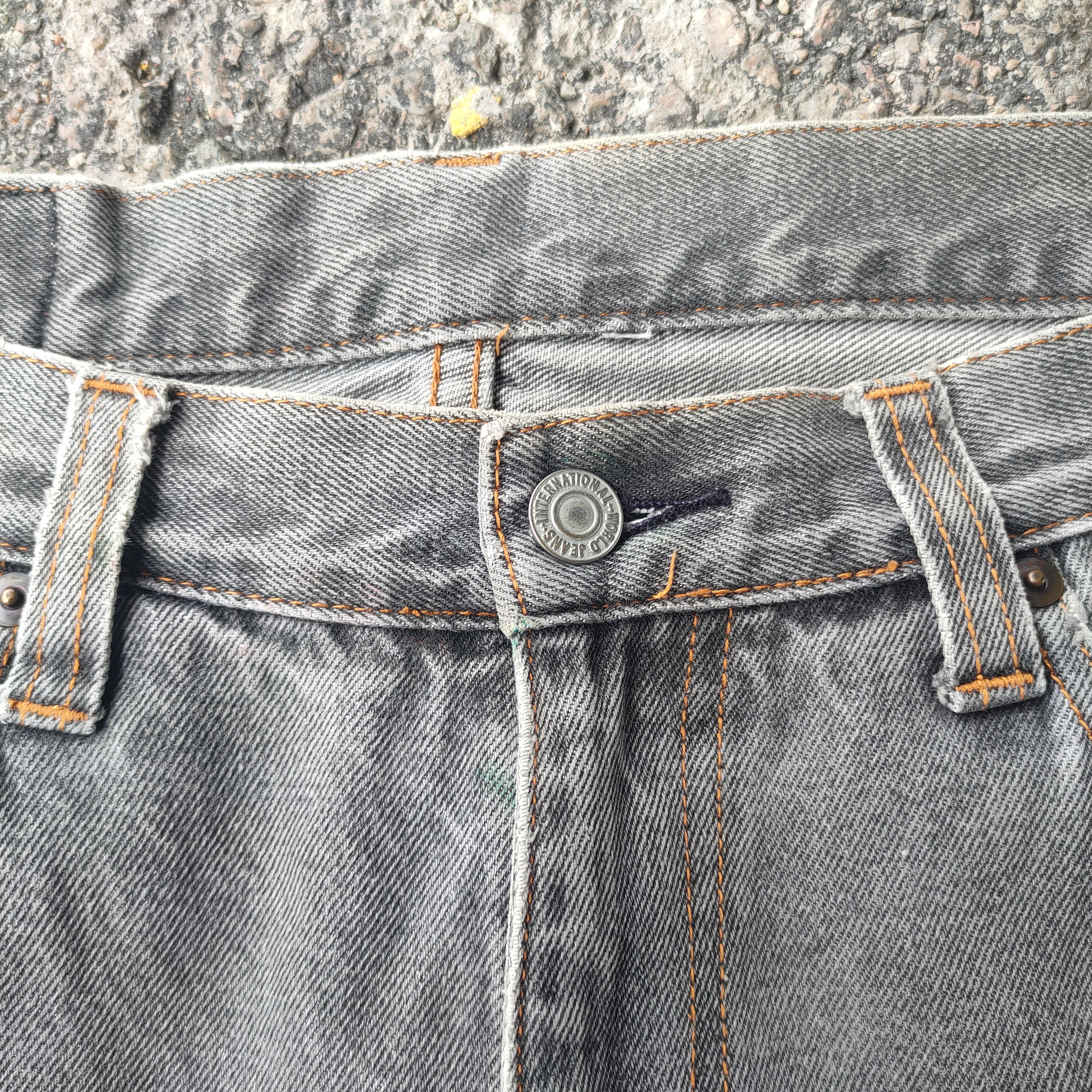Japanese Brand VINTAGE WELDGIN FADED BLACK RIPPED JEANS DENIM PANTS Size US 34 / EU 50 - 4 Thumbnail