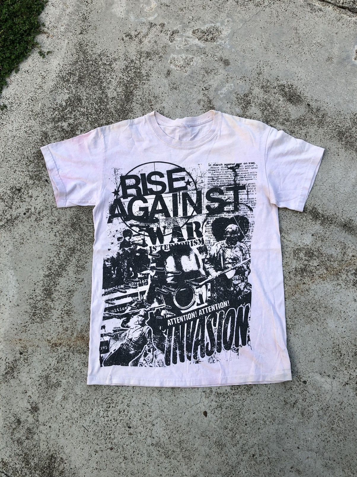 Band Tees RISE AGAINST BLEACHED BAND TEE Size US S / EU 44-46 / 1 - 1 Thumbnail