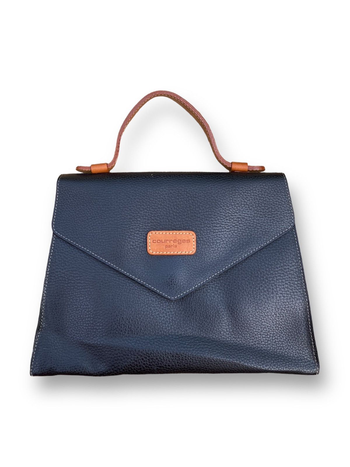 Courreges × Vintage VINTAGE COURREGES GENUINE LEATHER BAG. Size ONE SIZE - 1 Thumbnail
