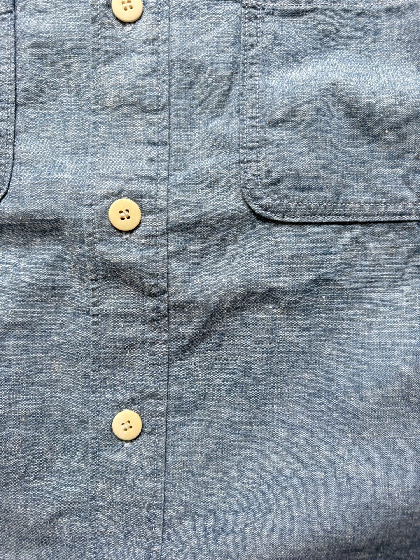 Visvim VISVIM 26SS BRIGGS CHAMBRAY SHIRT Size US L / EU 52-54 / 3 - 6 Thumbnail