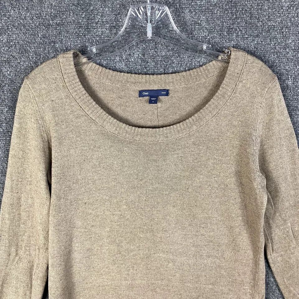 Gap Gap Blouse Women's Small 3/4 Sleeve Cotton Blend Knitted S Size S / US 4 / IT 40 - 2 Thumbnail
