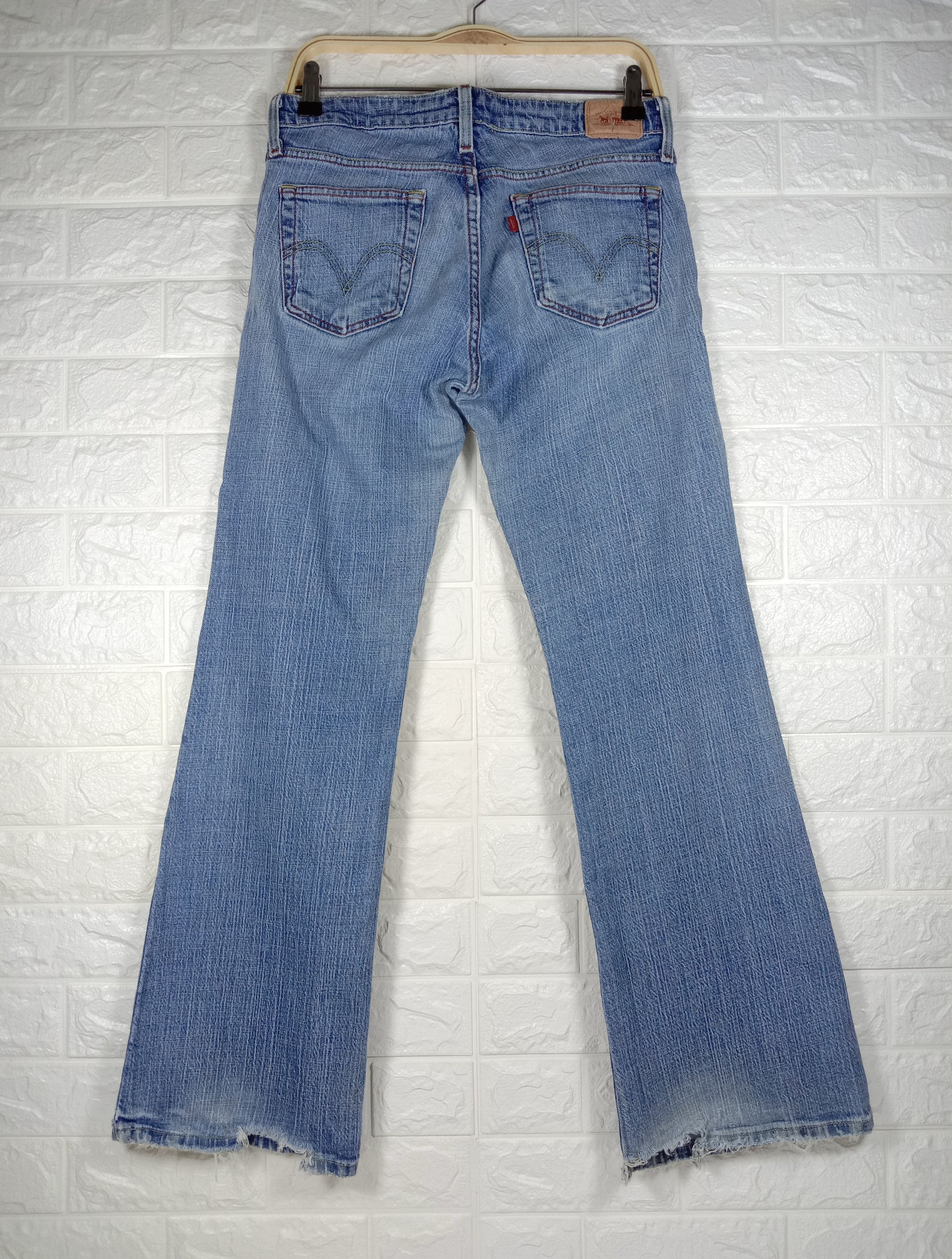 Levi's Vintage Levi's 524 Flare Jeans Light Wash Denim Size 31" - 5 Thumbnail