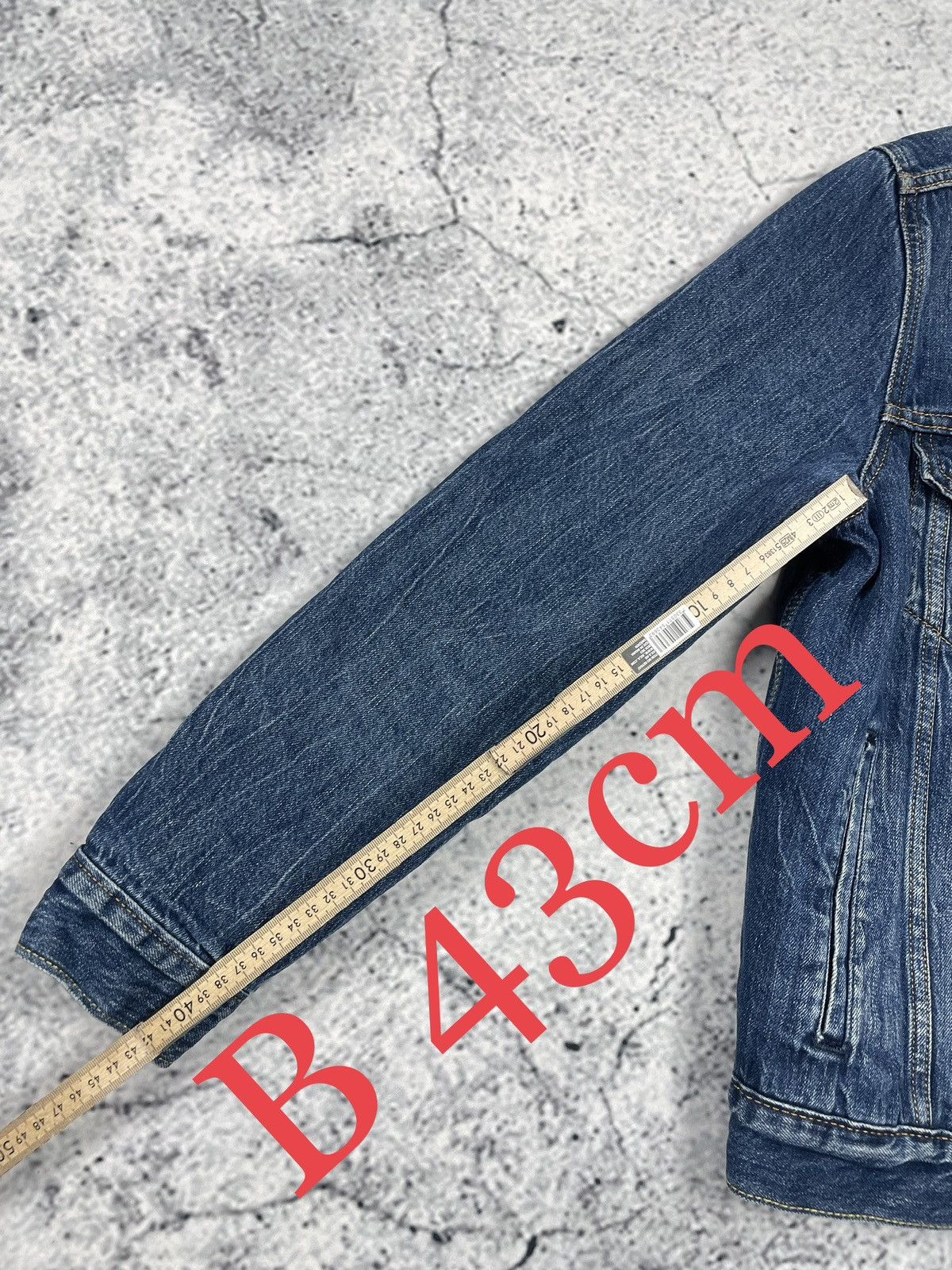 Levi's Levi’s S Premium Blue Sherpa Denim Jacket – Warm Autumn Size US S / EU 44-46 / 1 - 6 Thumbnail
