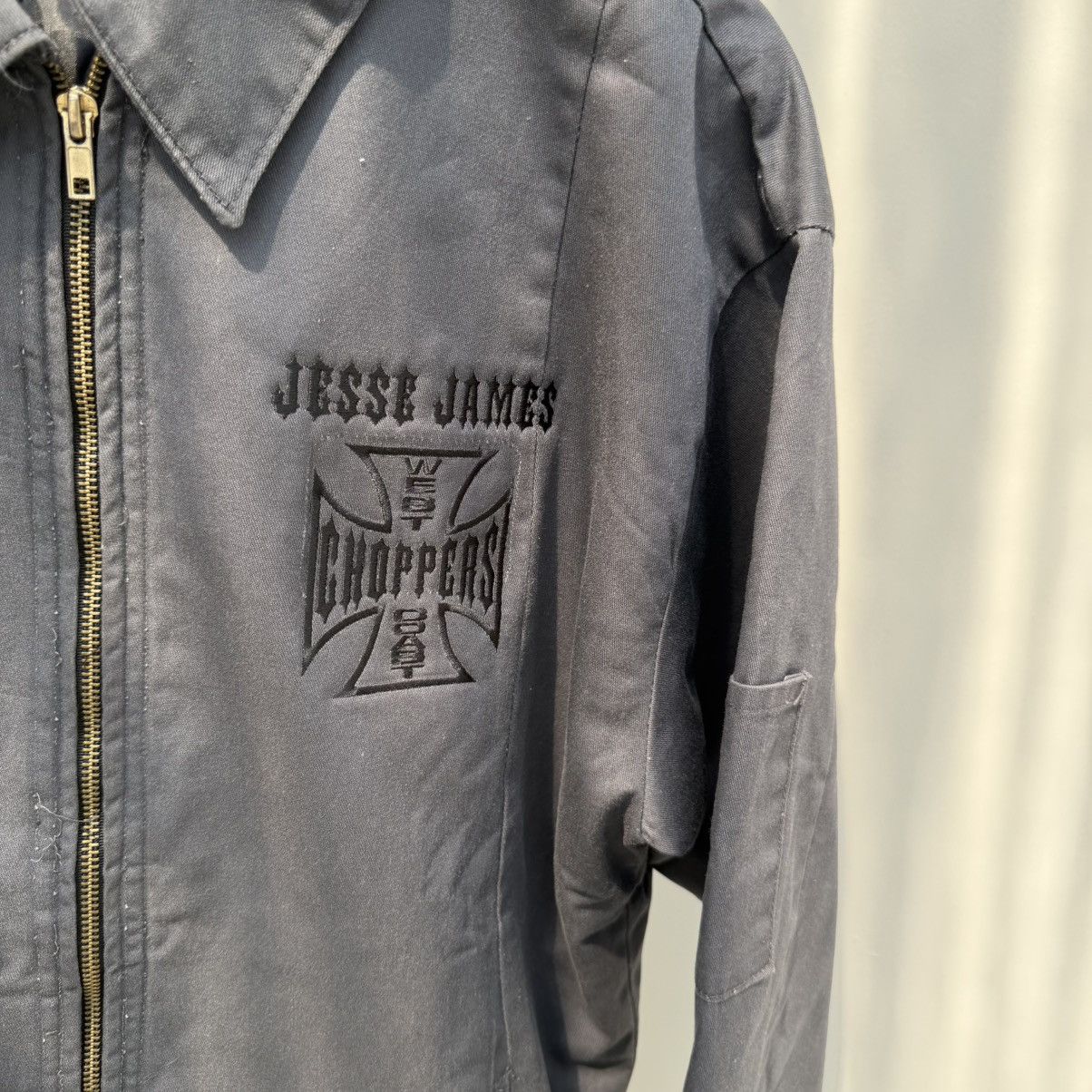 Vintage Jesse James West Coast Choppers Aramark Work jacket Size US S / EU 44-46 / 1 - 4 Thumbnail