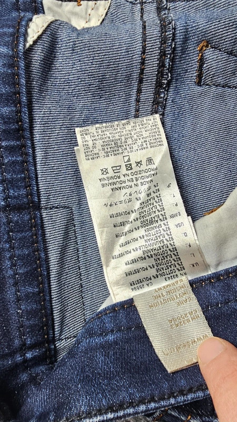 G-Star G-Star Elwood Heritage Embro Narrow Jeans W32 Dark 96 Size US 32 / EU 48 - 10 Thumbnail