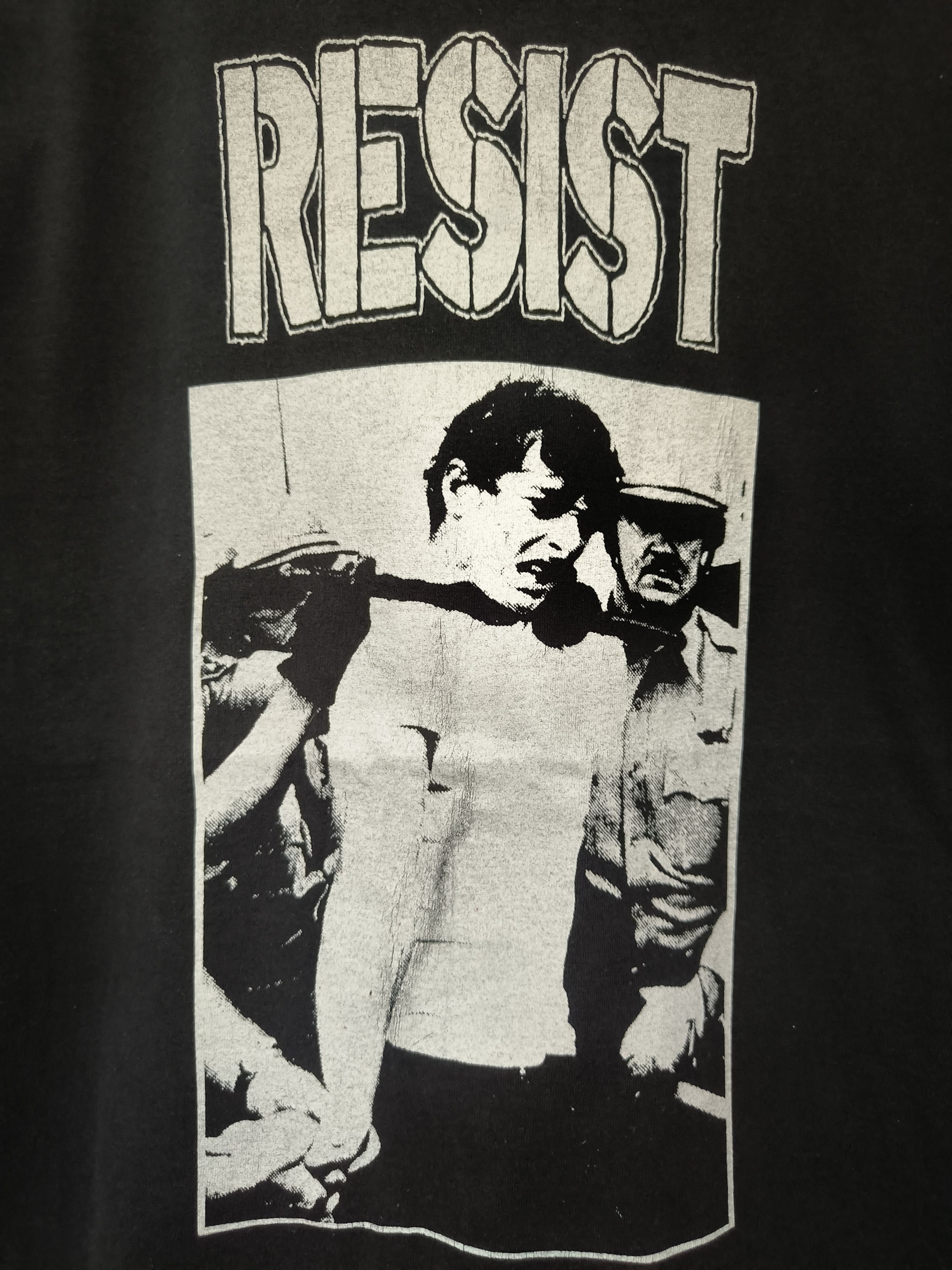 Band Tees Vintage 90s Resist (Liberation) shirt Size US L / EU 52-54 / 3 - 2 Thumbnail