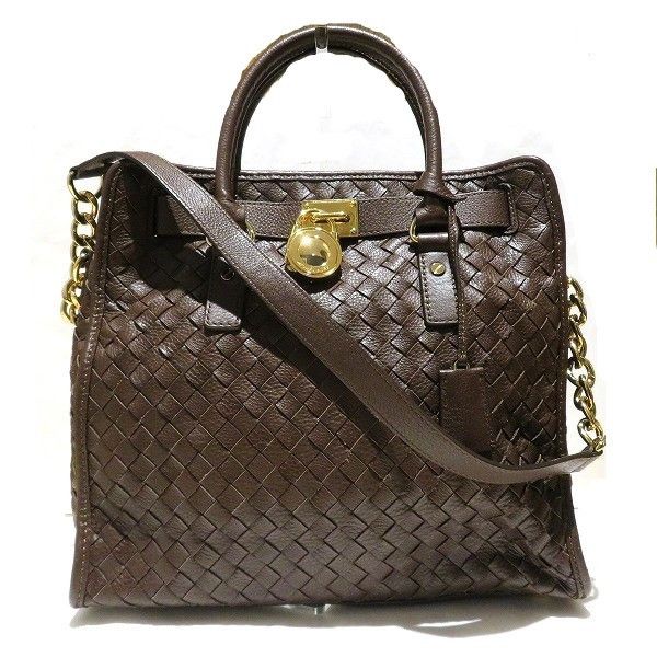Michael Kors Michael Kors Michael Kors Leather 2WAY Handbag Leather Handbag in Good Condition Size ONE SIZE - 1 Thumbnail