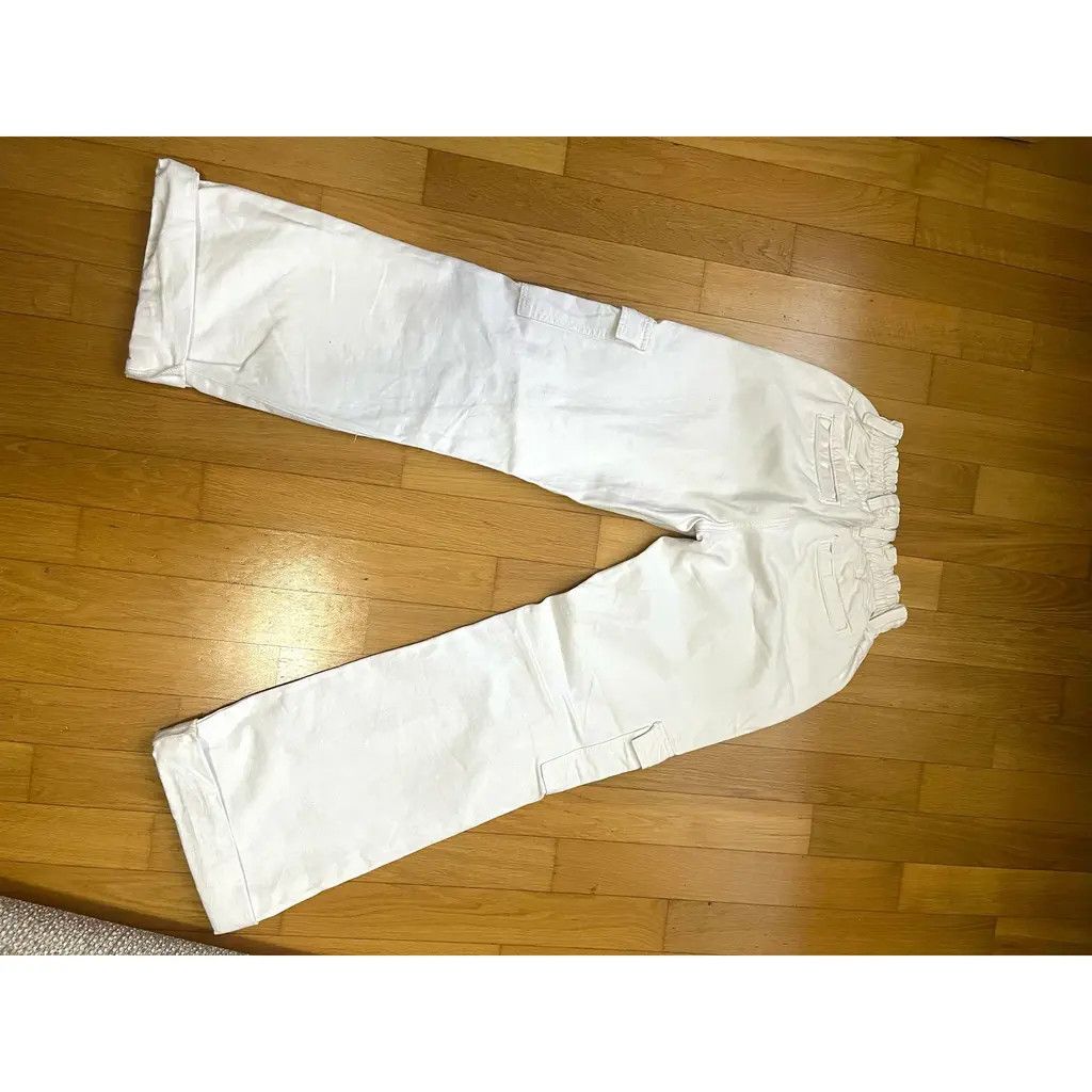 Other Subdued White Denim Cargo Pants Size US 30 / EU 46 - 1 Thumbnail