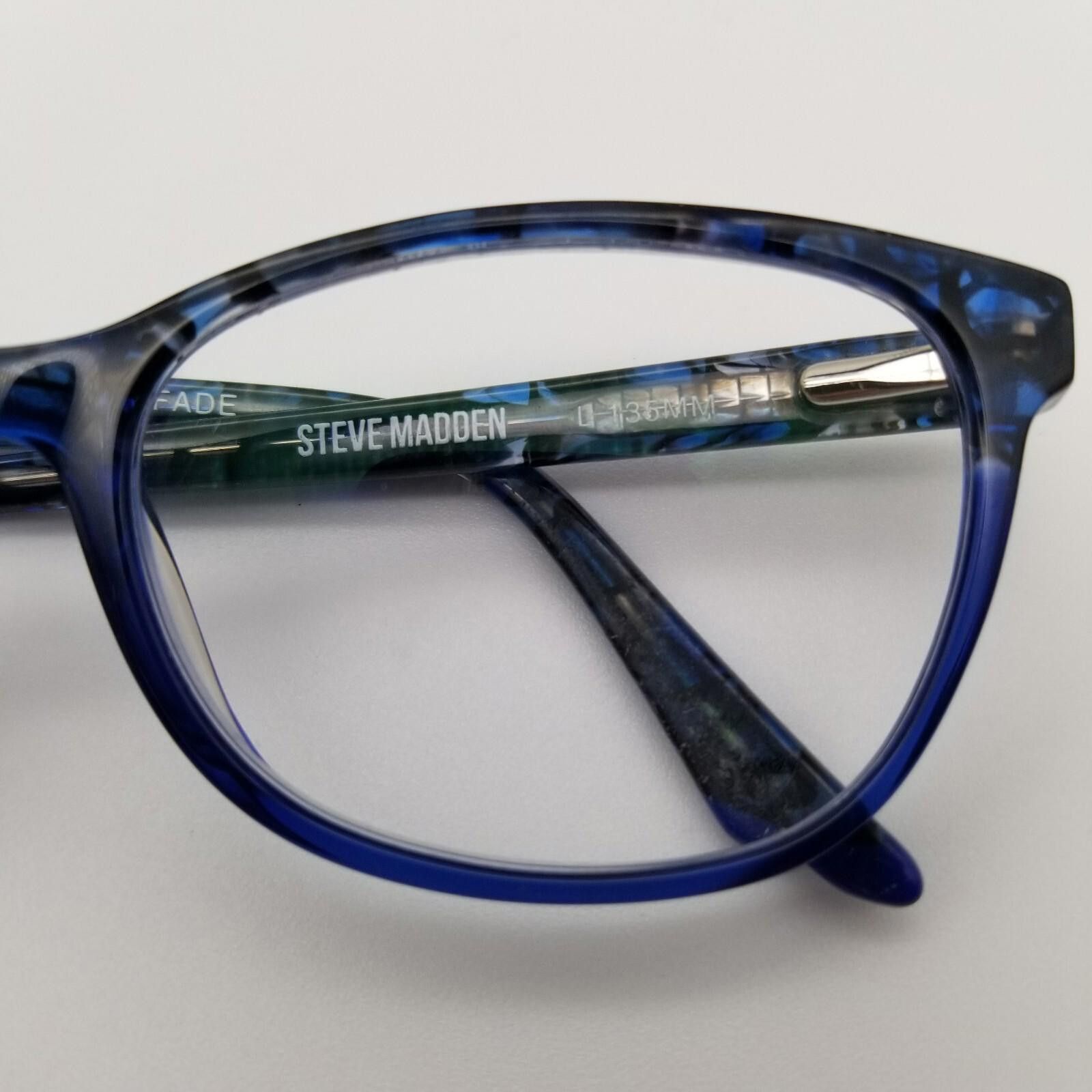Steve Madden Steve Madden Knitted Blue Multi Fade 51/18/135 FRAMES Size ONE SIZE - 3 Thumbnail