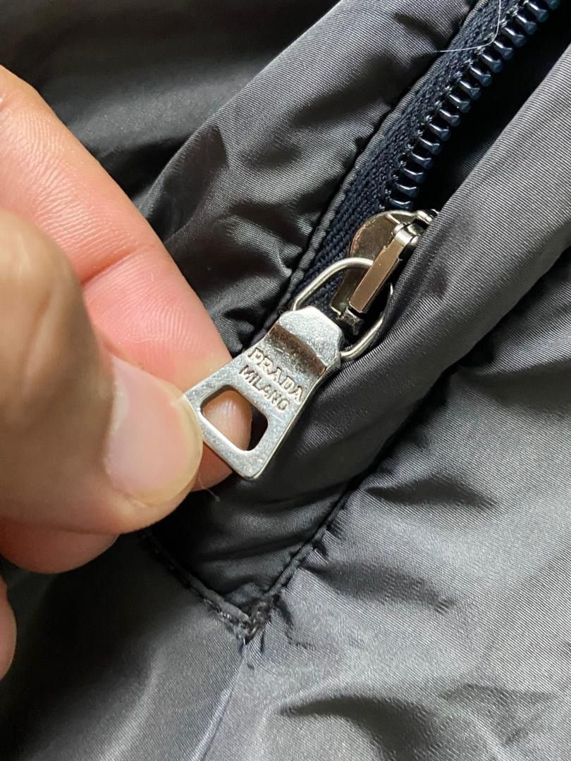 Prada Prada Sport Nylon Padded Hooded Long Jacket (180) Size US XS / EU 42 / 0 - 14 Thumbnail