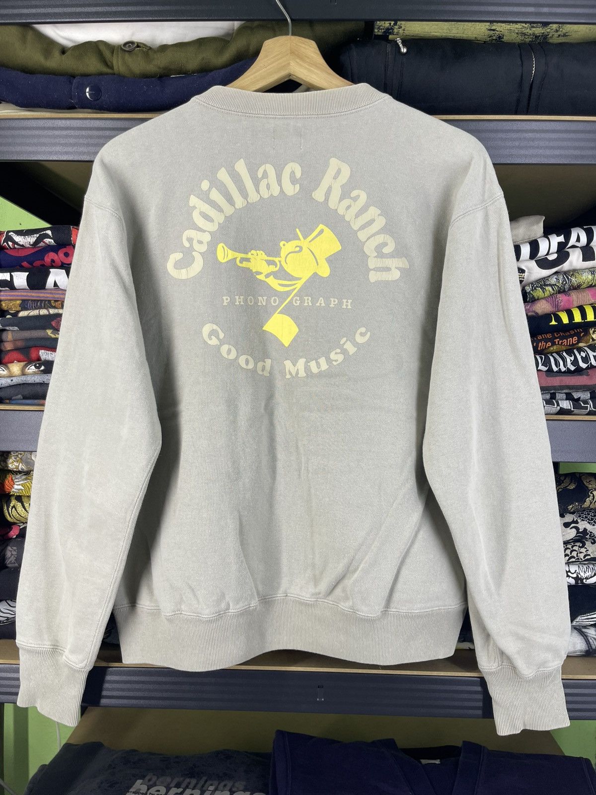 The Flat Head Vintage The Flat Heat Phono Graph Full-Zip sweatshirt Size US L / EU 52-54 / 3 - 1 Thumbnail