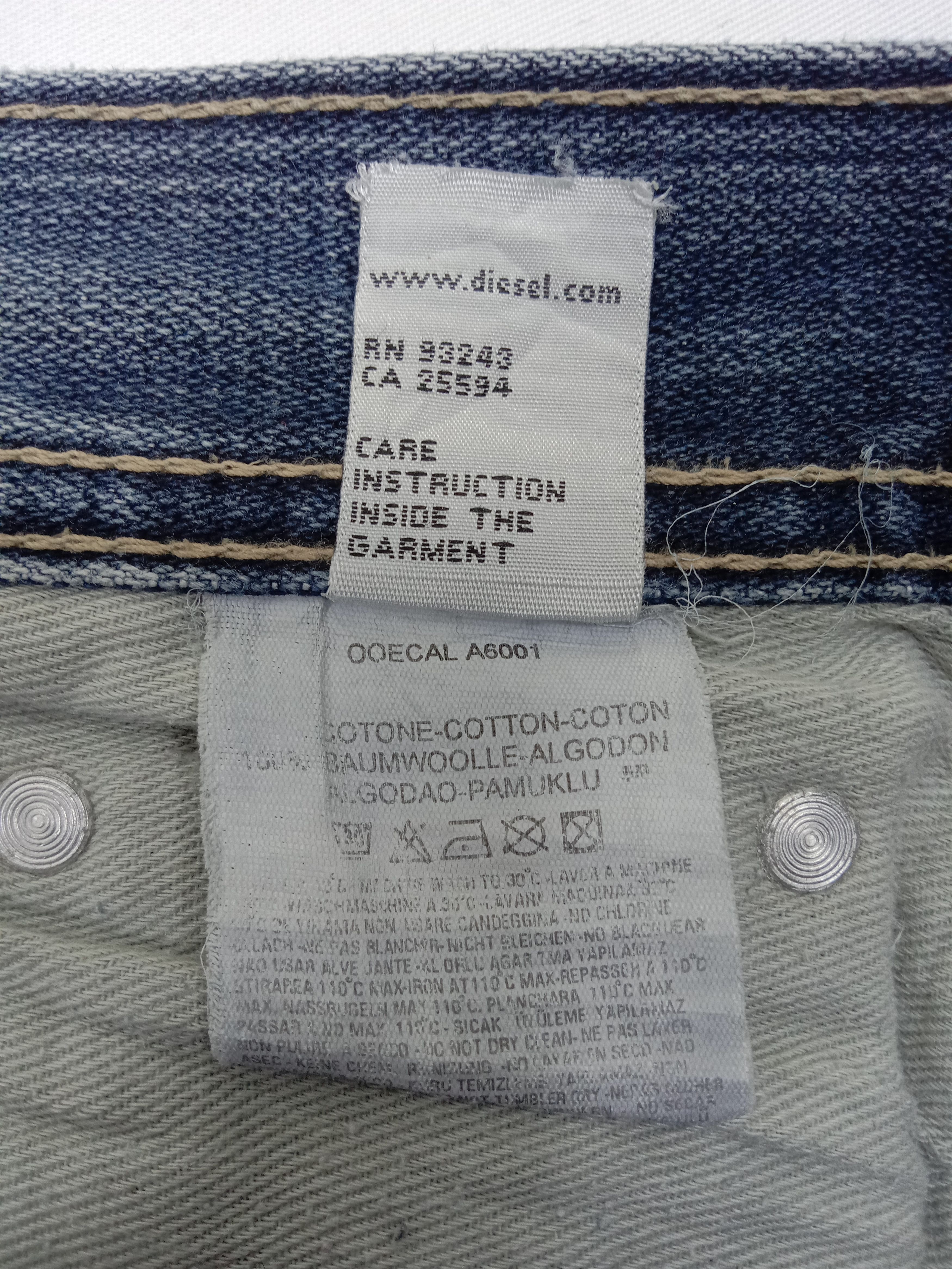 Diesel Vintage Diesel Flare Jeans Bell Bottom Denim Size US 31 - 12 Thumbnail