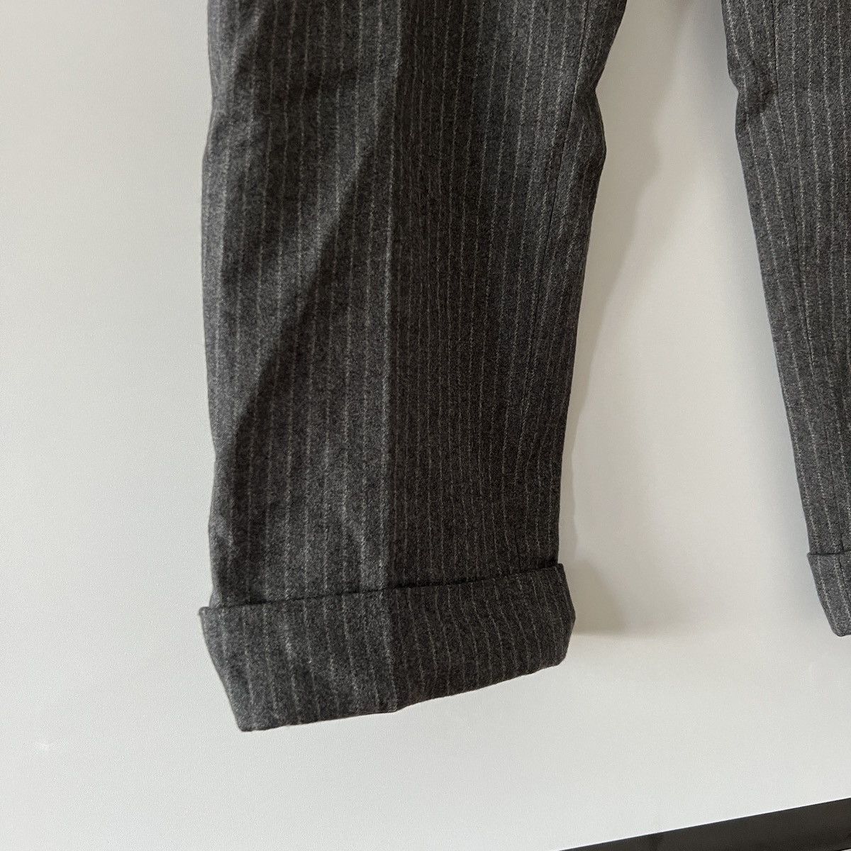 Vintage Vintage Aero Zip Casual Stripped Wool 30's Pants Rare Size US 32 / EU 48 - 12 Thumbnail