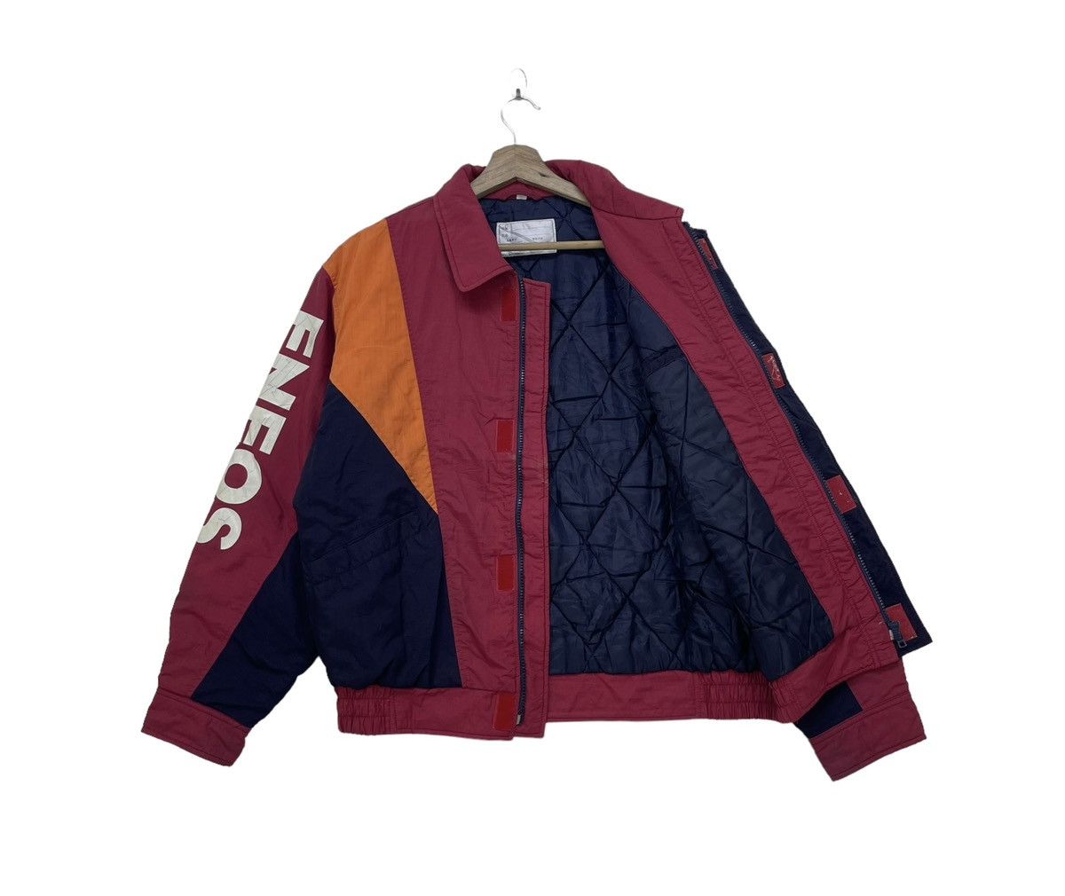 Vintage 💥Vintage Bomber Enoes Issey Skyline Jacket Size US M / EU 48-50 / 2 - 1 Thumbnail