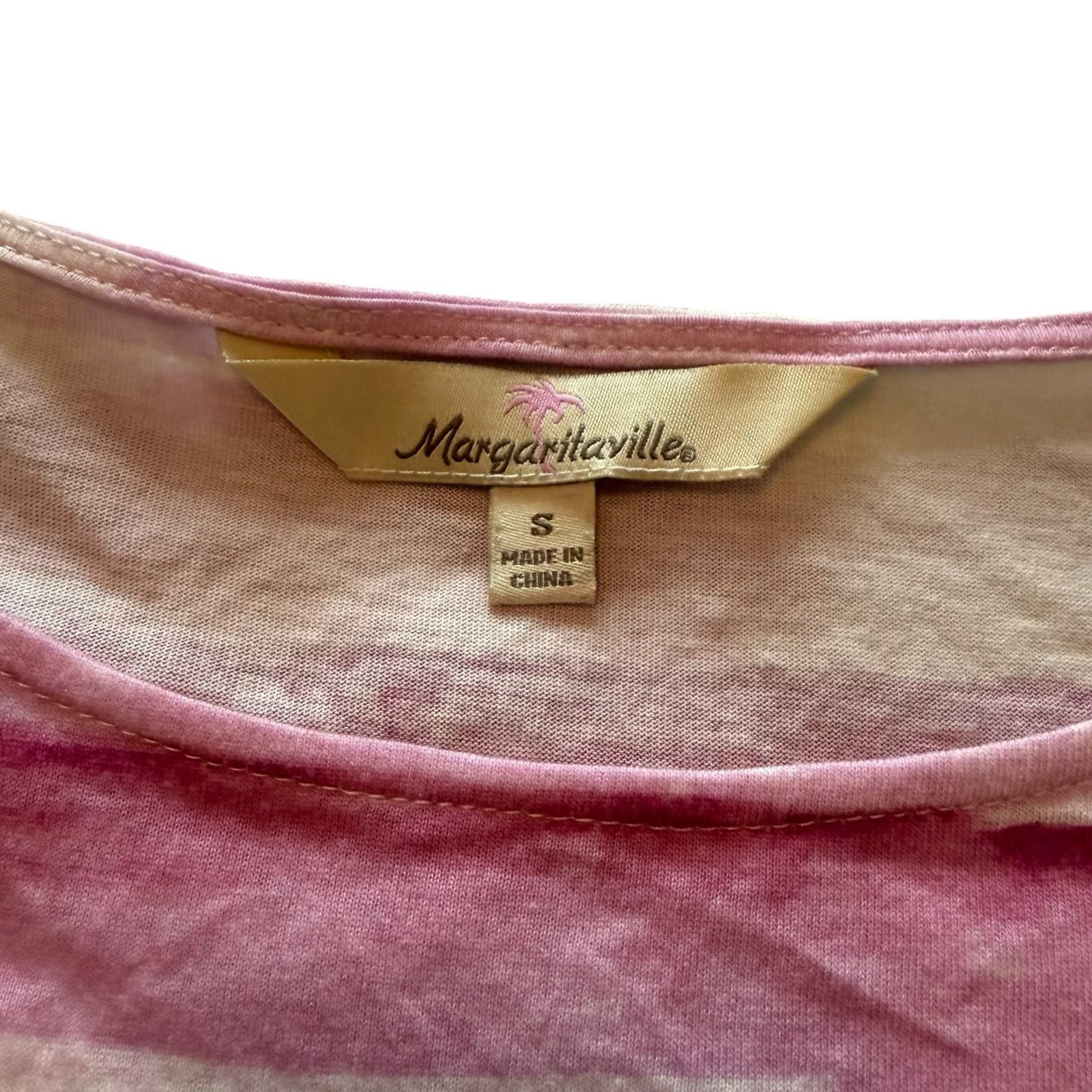 Other NEW Margaritaville Drop Shoulder Dress Pink Mauve Size Small Size S / US 4 / IT 40 - 2 Thumbnail