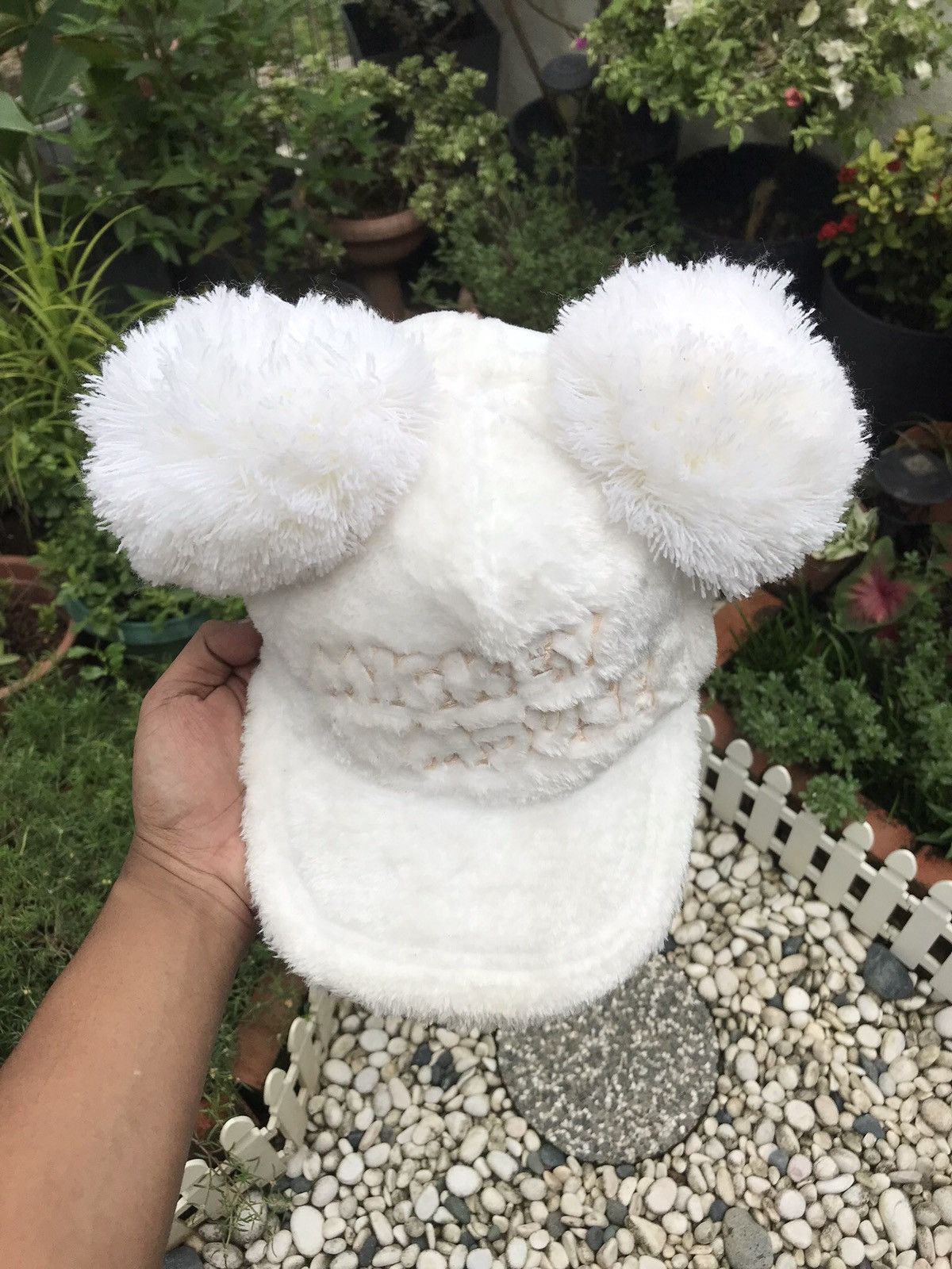 Disney ACCEPT OFFER 💥 AUTHENTIC MICKEY MOUSE FULL FAUX FUR CAP HAT Size ONE SIZE - 2 Thumbnail