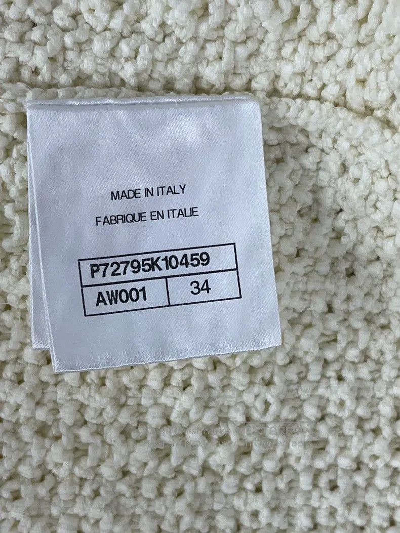 Chanel Chanel White knitted vest jacket Size XXS / US 00 / IT 34 - 5 Thumbnail