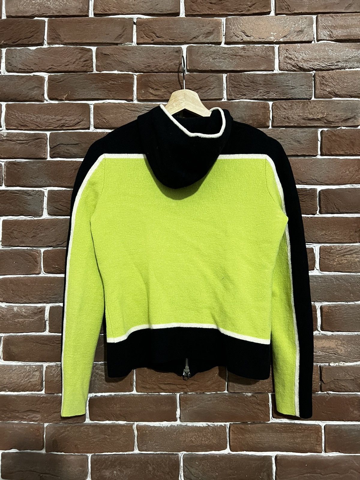 Moschino Vintage Moschino Cheap and Chic Hoodie 46It Green Size L / US 10 / IT 46 - 2 Thumbnail