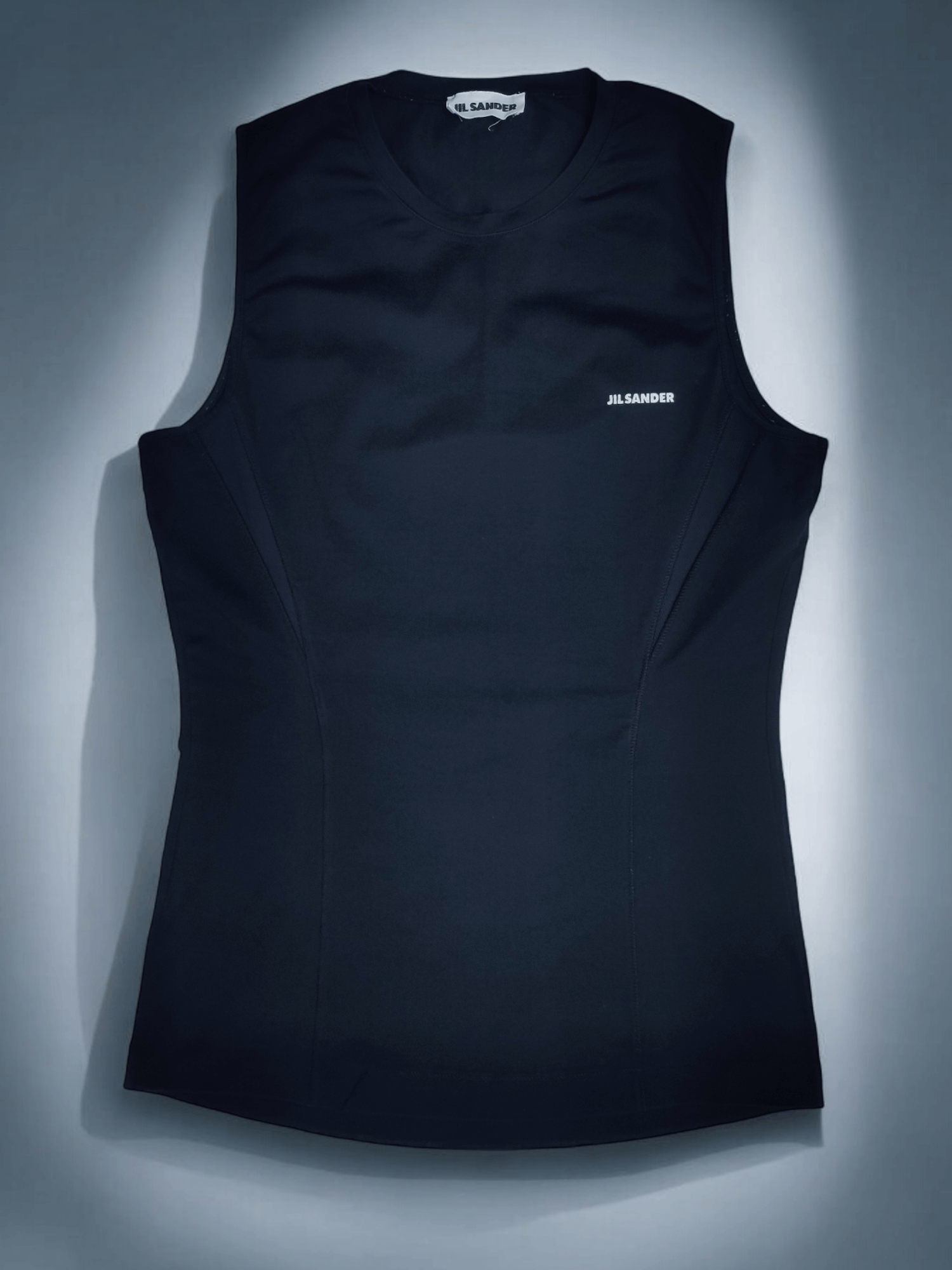 Jil Sander Jil Sander Raf Simons Logo Sport Tank Top Sleeveless T-shirt Size US M / EU 48-50 / 2 - 2 Thumbnail