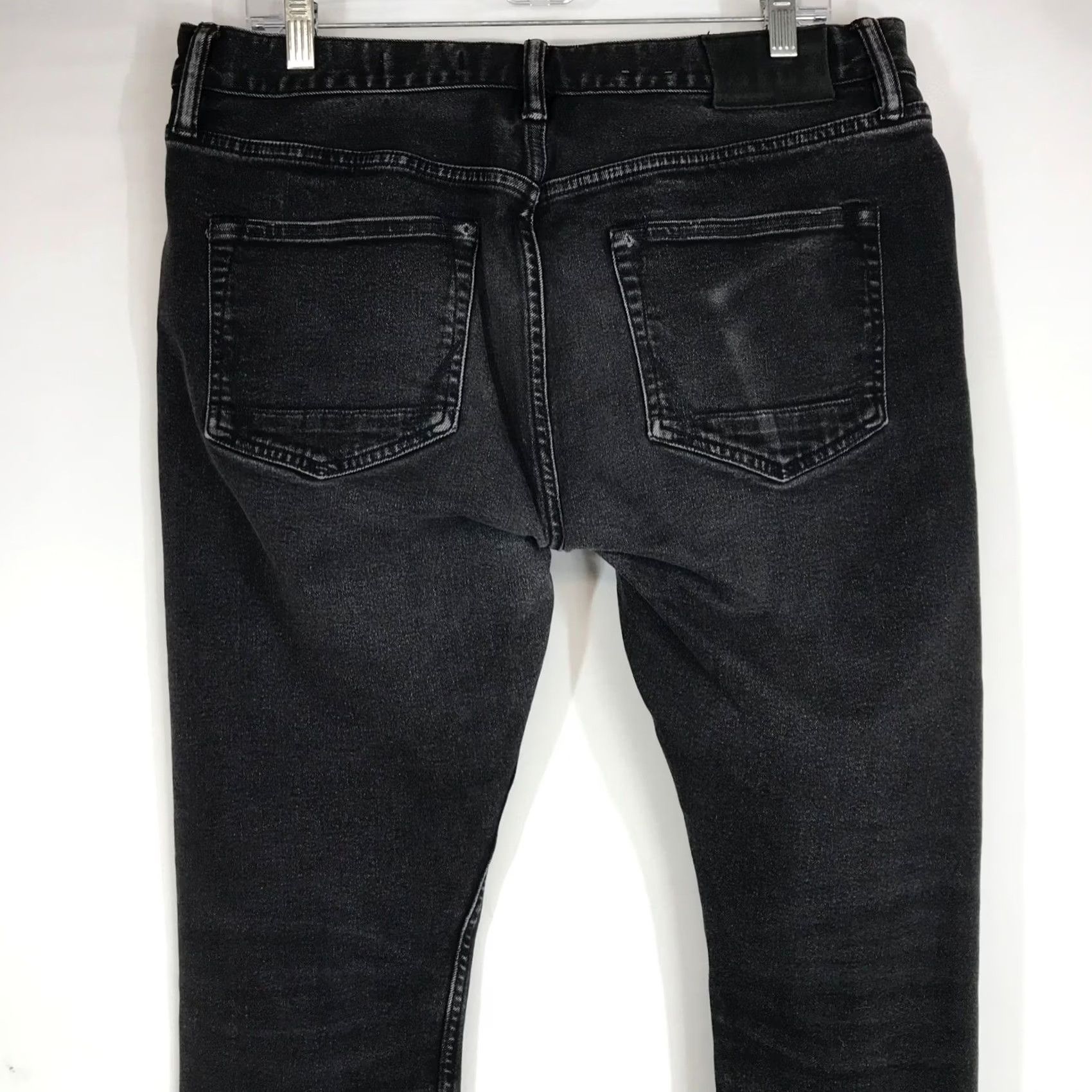 Allsaints VINTAGE? No. AllSaints Carter Slim Tapered Jeans Mens 29 Black Denim Slim Tapered 5-Pocket Grunge Rock City Hipster Size US 29 - 5 Thumbnail
