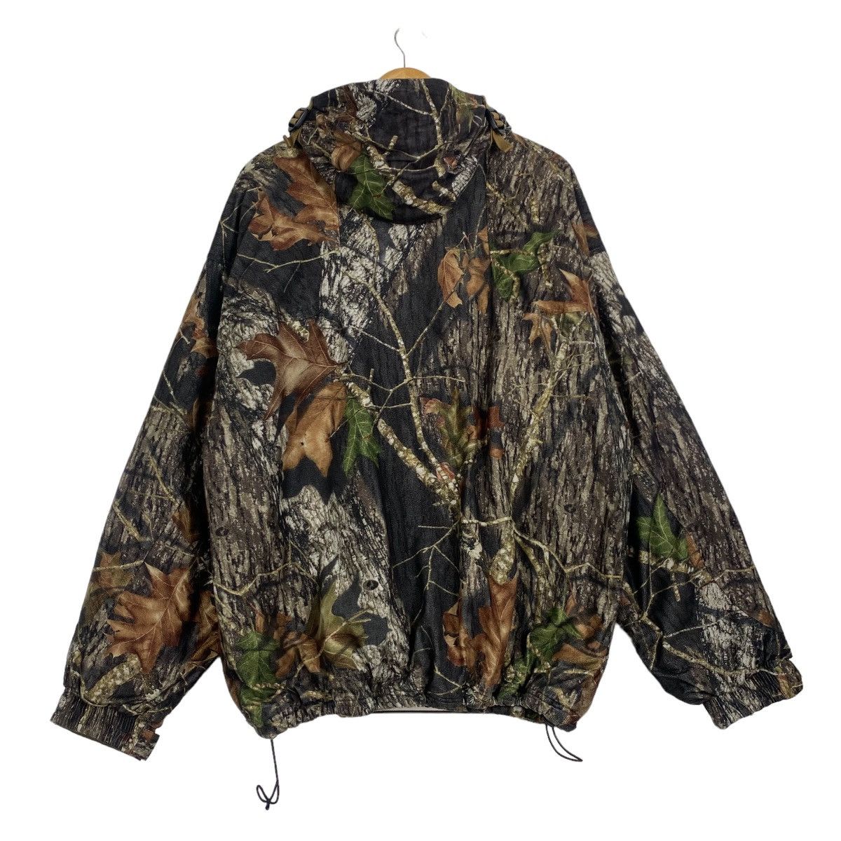 Russell Athletic × Vintage Russel outdoor Parka zipper hoodie real tree Size US L / EU 52-54 / 3 - 12 Thumbnail