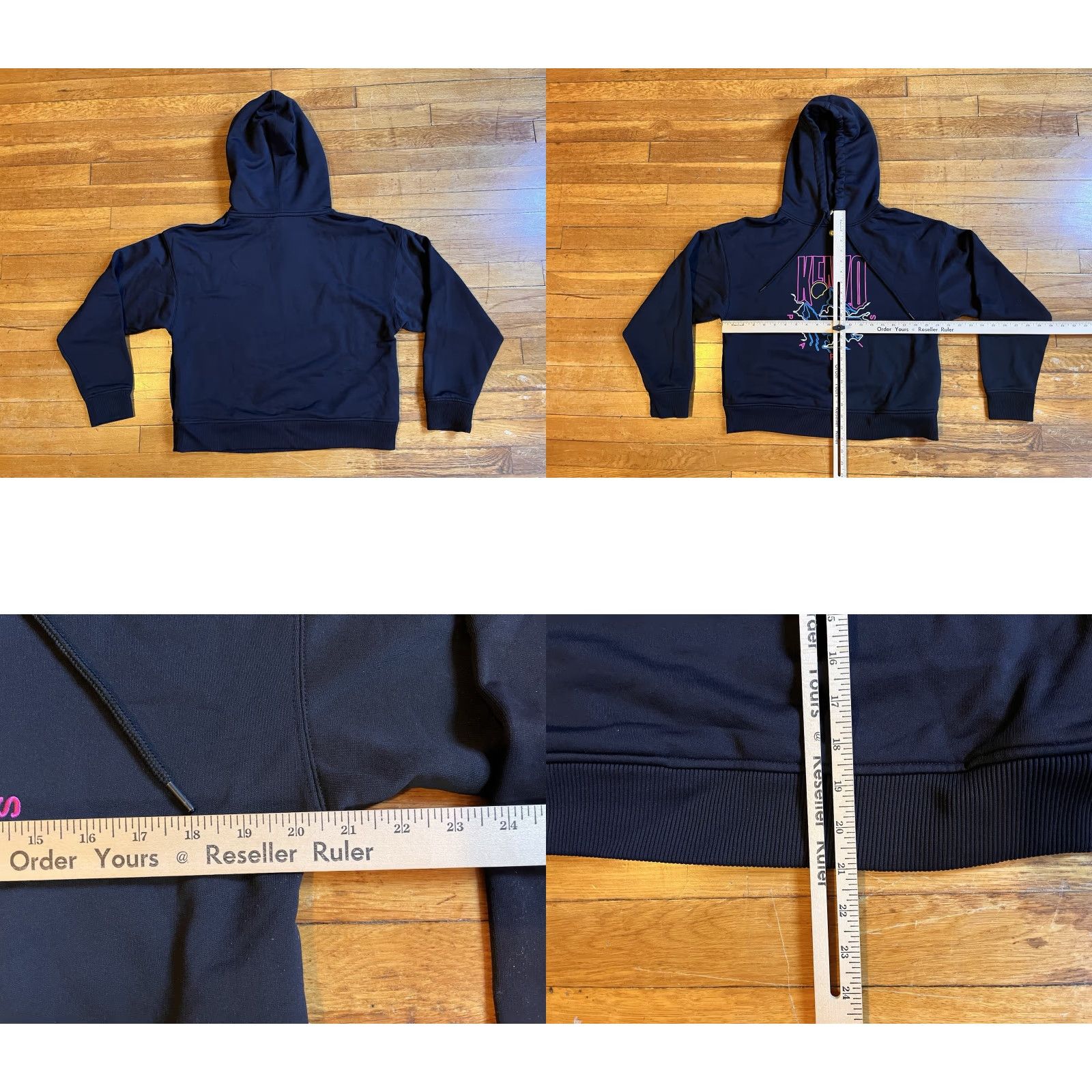 Kenzo KENZO Paris Mountain Crop Hoodie Women’s M Black Size M / US 6-8 / IT 42-44 - 8 Thumbnail