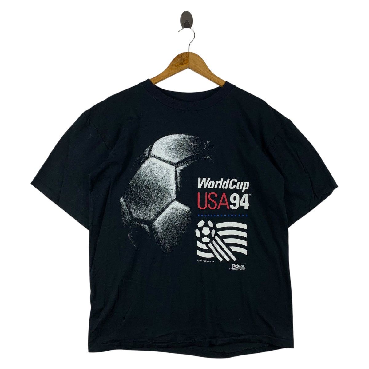 Other Vintage 90s WORLD CUP USA 94 big printed tee Size US L / EU 52-54 / 3 - 1 Thumbnail