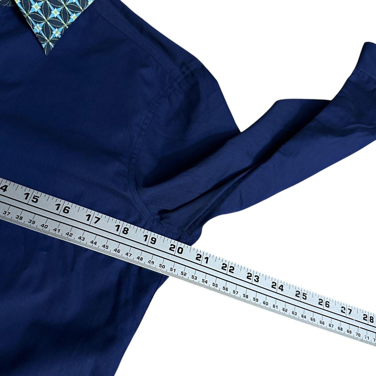 Just Cavalli Just Cavalli Dress Shirt Men’s 46 Blue Long Sleeve Button-Up Size US S / EU 44-46 / 1 - 9 Thumbnail