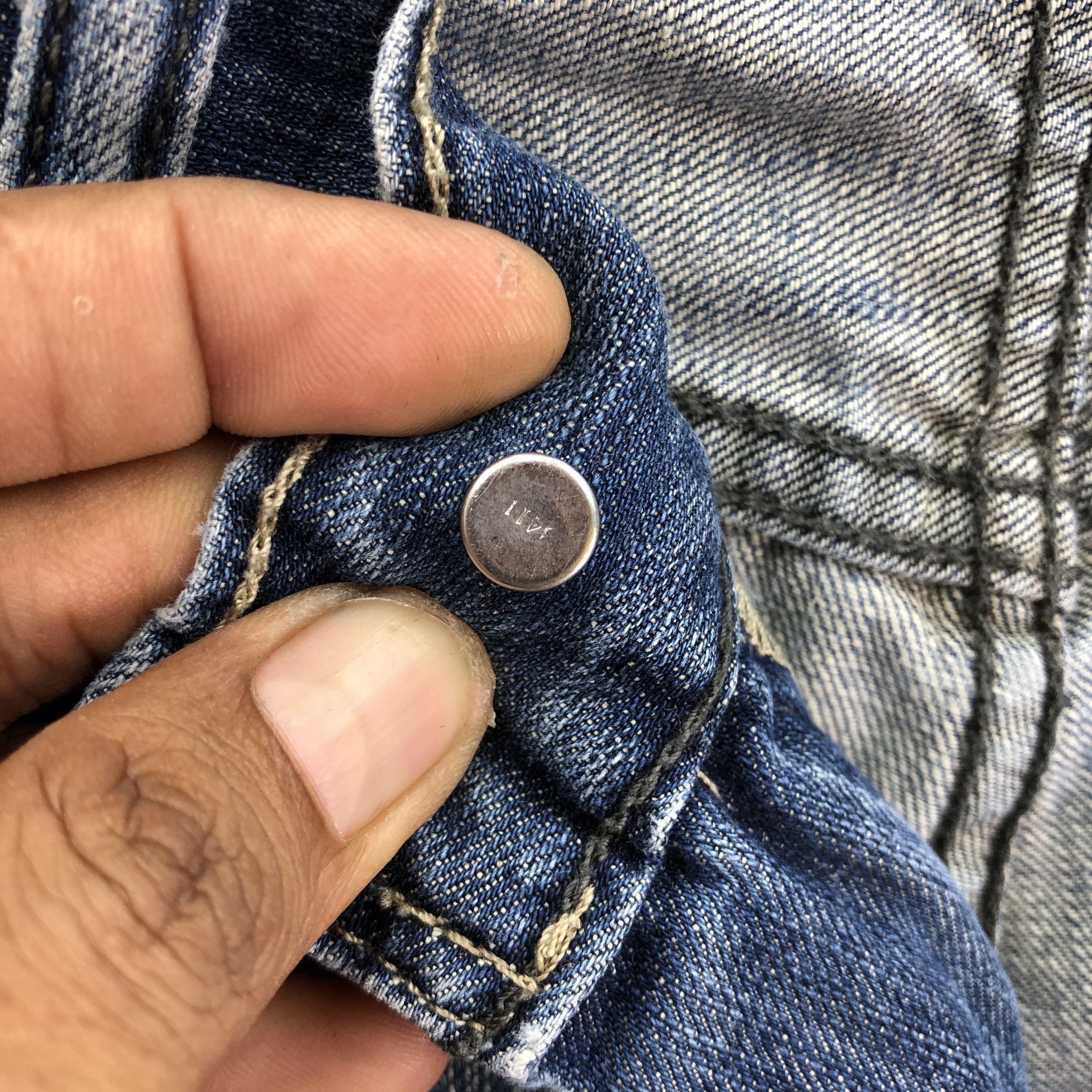 Jean Vintage Y2K Levis 514 Faded Jeans Dirty Levis Ripped Denim Size US 30 / EU 46 - 6 Thumbnail