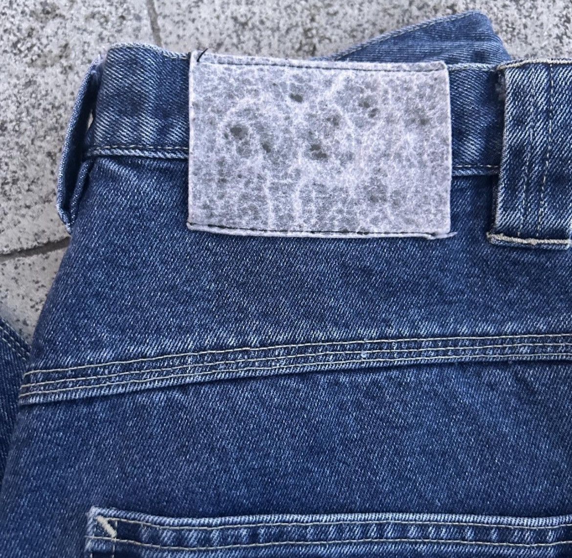 Vintage Y2K Exco Jeans Baggy Pitbull Embroidered Design (30x32 inch) Size US 30 / EU 46 - 6 Thumbnail