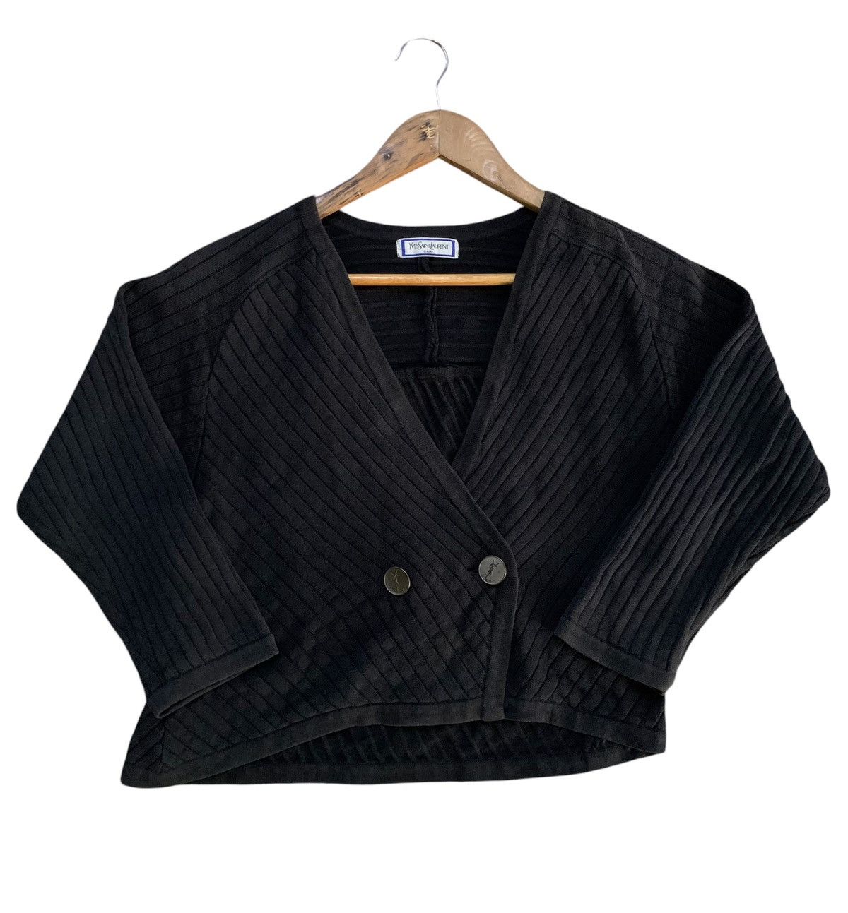 Yves Saint Laurent Vintage Yves Saint Laurent Jacket Black Size M / US 6-8 / IT 42-44 - 1 Thumbnail