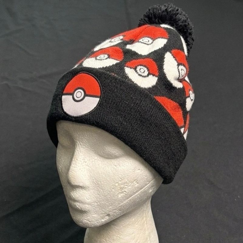 Pokemon Red Pokémon Poké Ball Beanie Size ONE SIZE - 2 Thumbnail