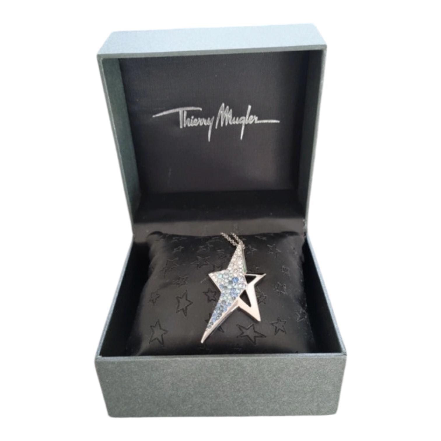 Thierry Mugler The Thierry Mugler Rhinestones Necklace Size ONE SIZE - 1 Thumbnail