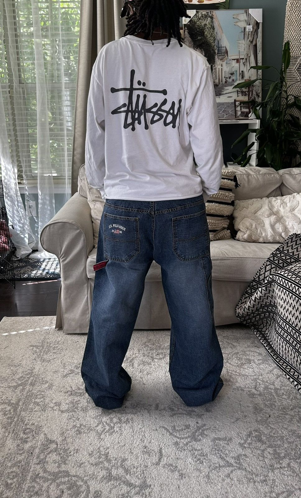 U.S. Polo Assn. Vintage U.S. Polo Assn Carpenter Jeans Size US 34 / EU 50 - 2 Thumbnail
