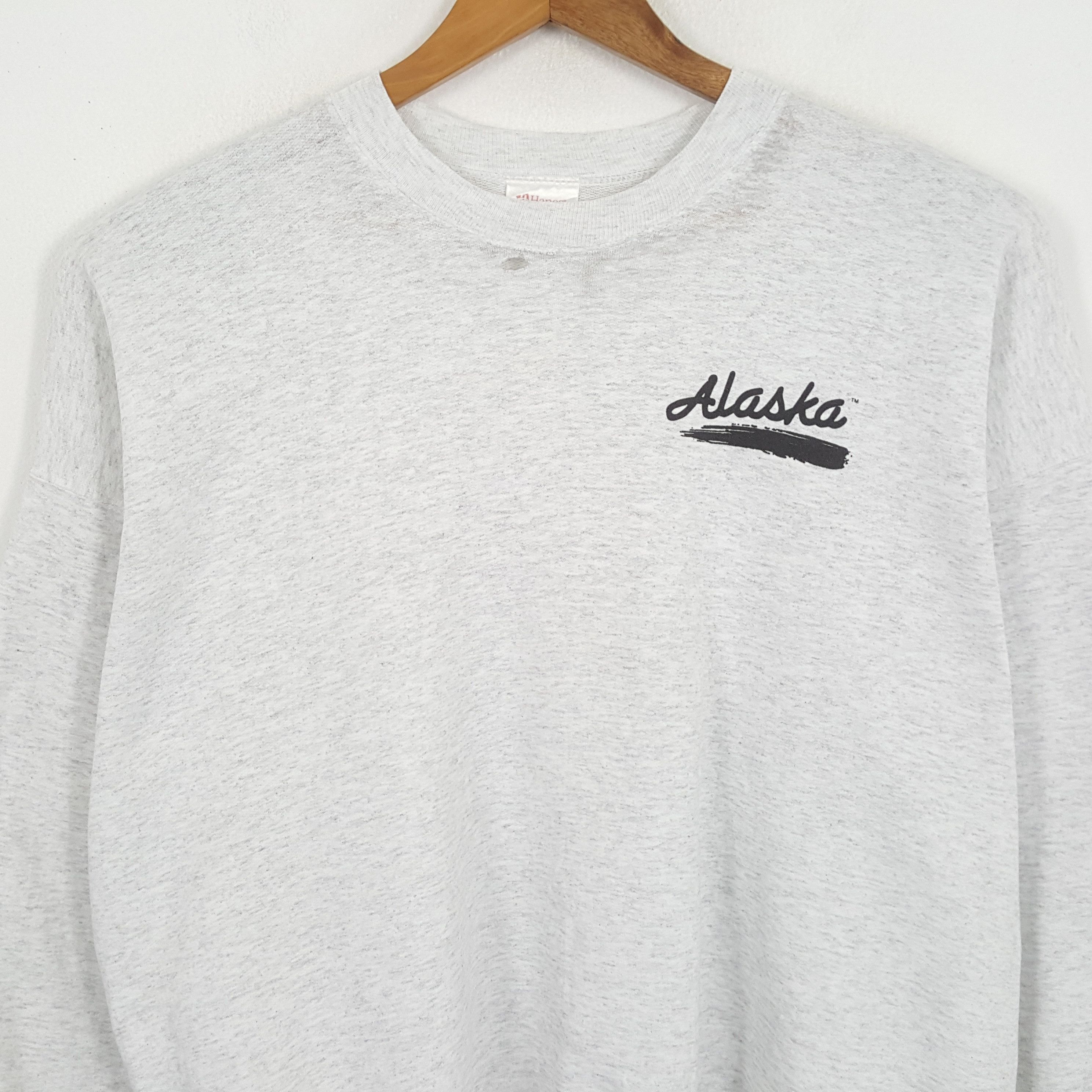 Vintage Vintage ALASKA Streetwear Style Promo Sweatshirts Size US XXL / EU 58 / 5 - 2 Thumbnail