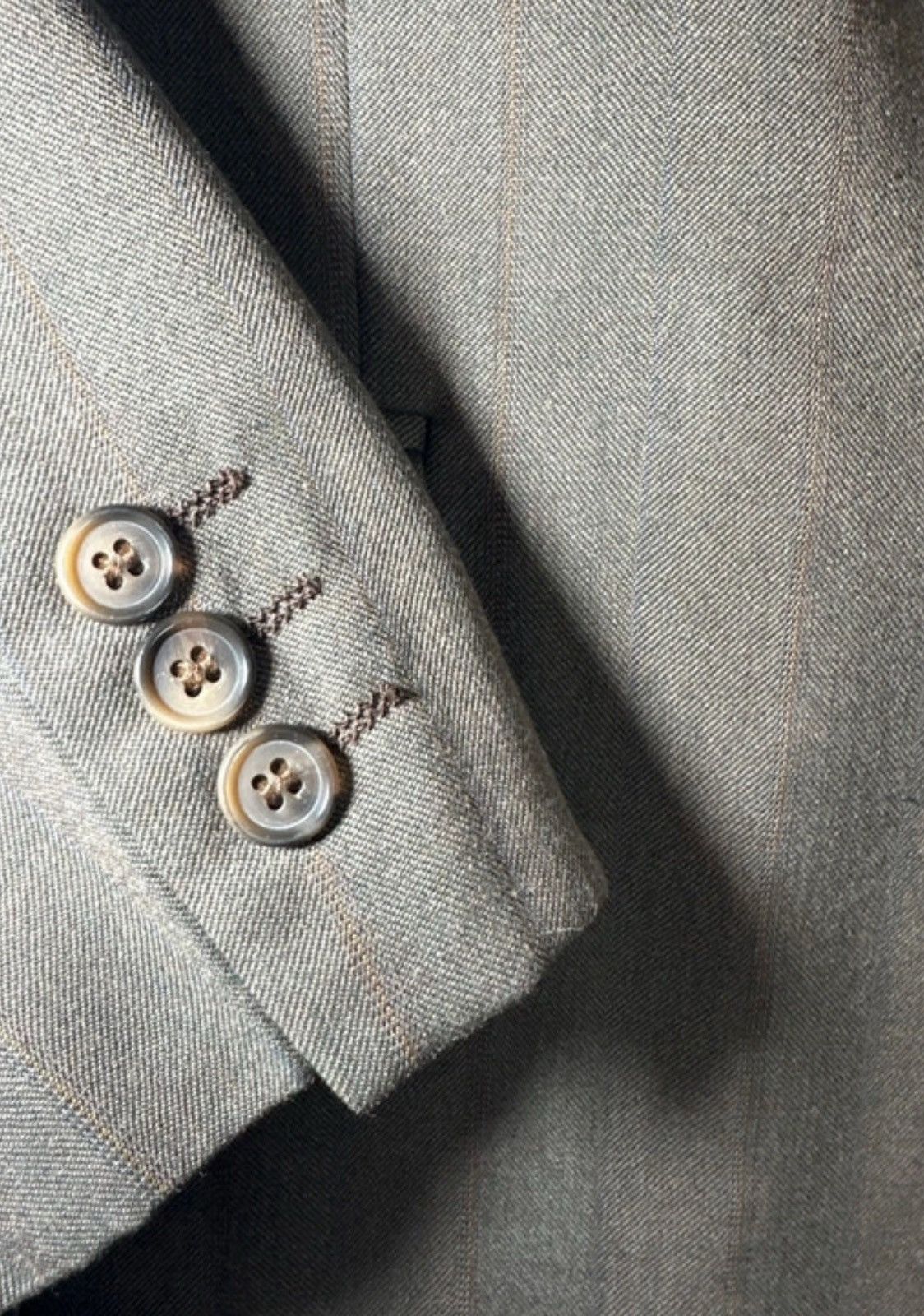 Vintage Vintage Brown Blazer Size 48L - 2 Thumbnail