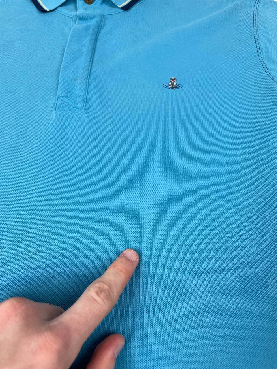 Vivienne Westwood Vivienne Westwood Polo Shirt Logo Orb Basic Luxury Size US M / EU 48-50 / 2 - 8 Thumbnail