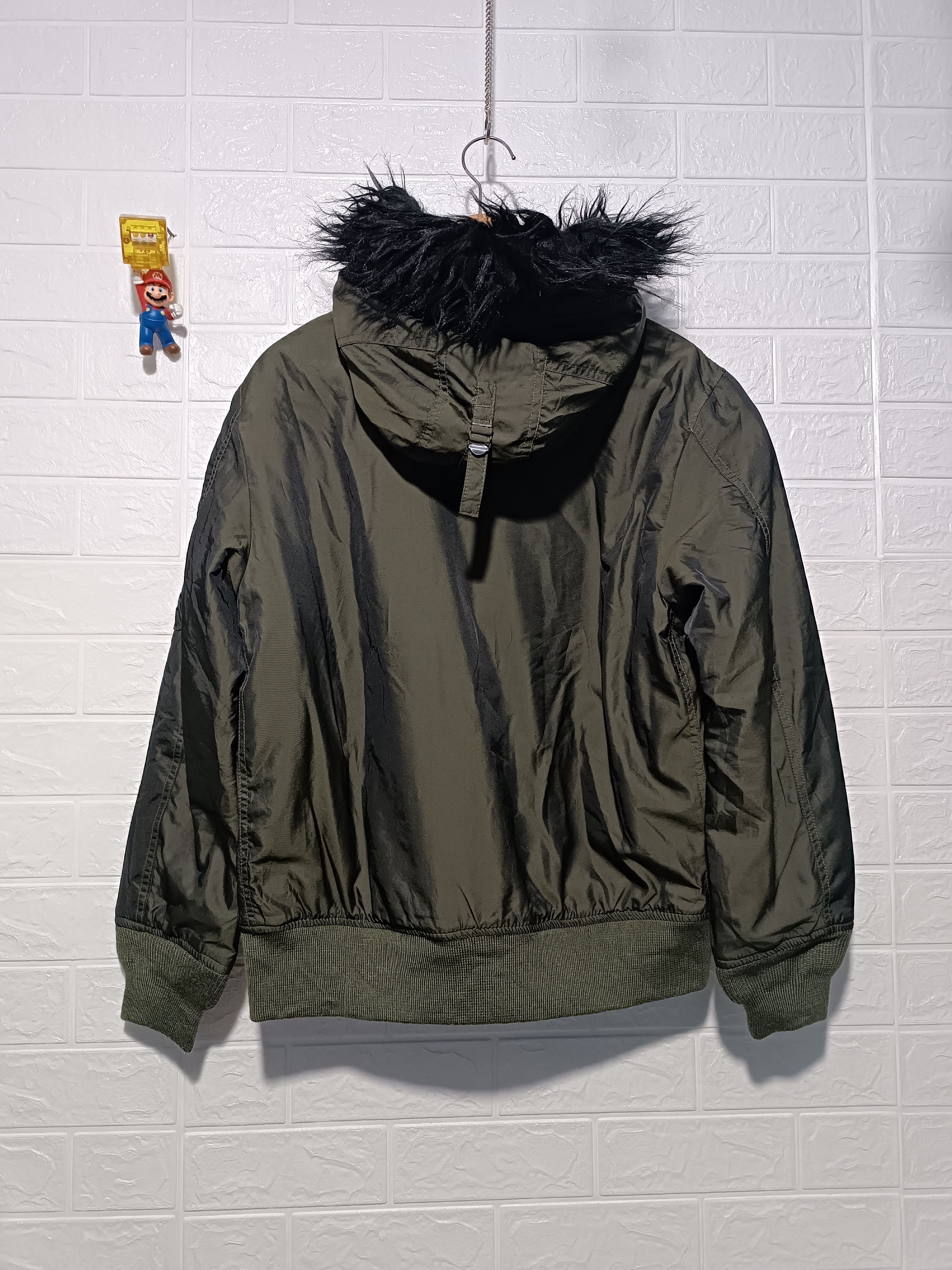 Japanese Brand Vintage Bomber Fur Hoodie Jacket If Six Was Nine Style Size US M / EU 48-50 / 2 - 5 Thumbnail