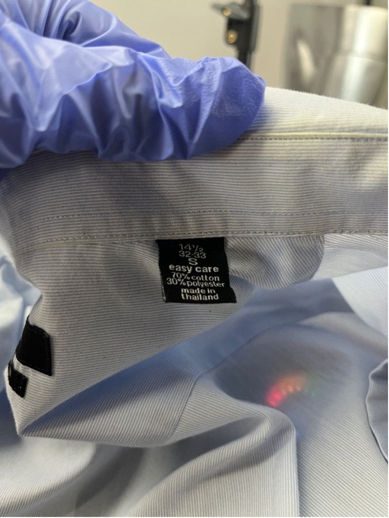 Bar III Men's bar III Dress Shirt Size S Blue Size US L / EU 52-54 / 3 - 4 Thumbnail