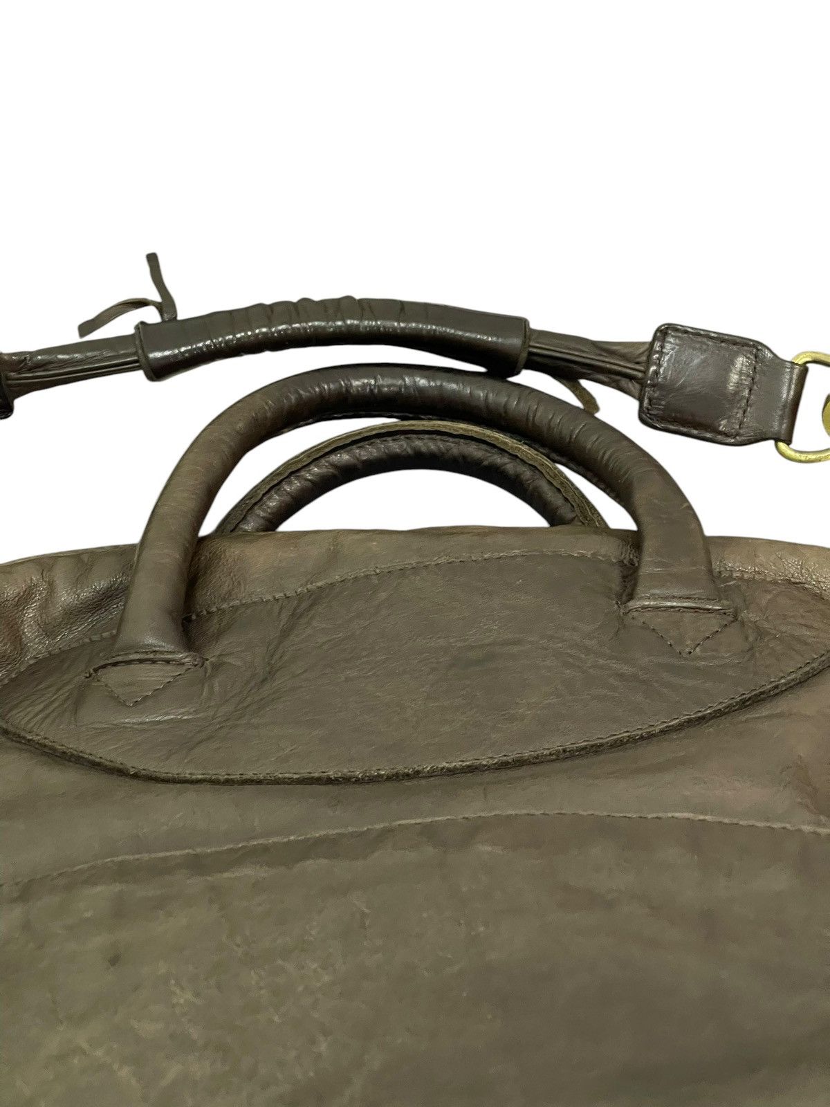 Jas MB Full Leather Jas MB Handmade England Tote Shoulder Bag 1🟩3 Size ONE SIZE - 19 Thumbnail