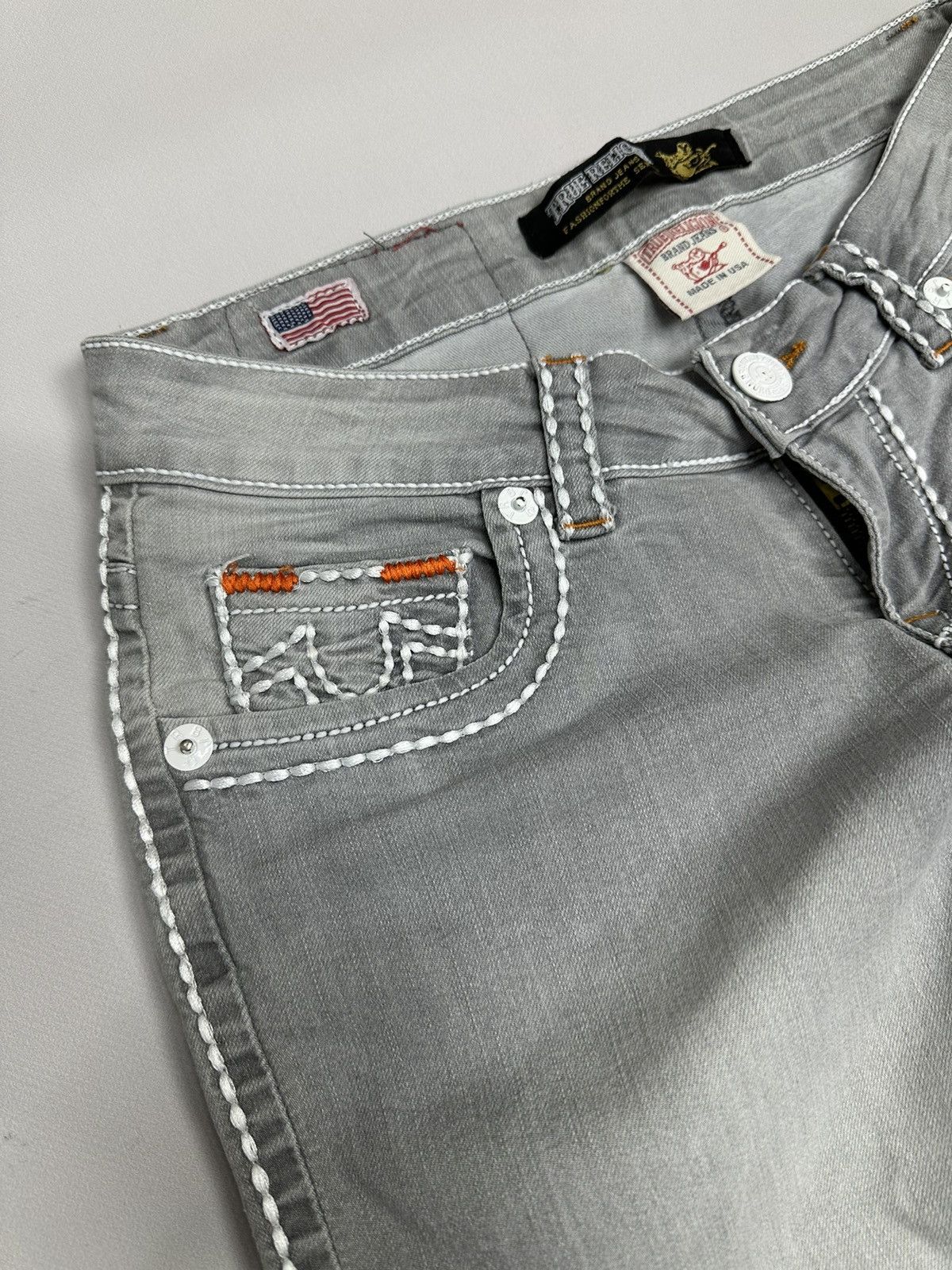 True Religion Vintage True Religion Slim Pants Distressed Y2k Japanese GOA Size 27" / US 4 / IT 40 - 5 Thumbnail