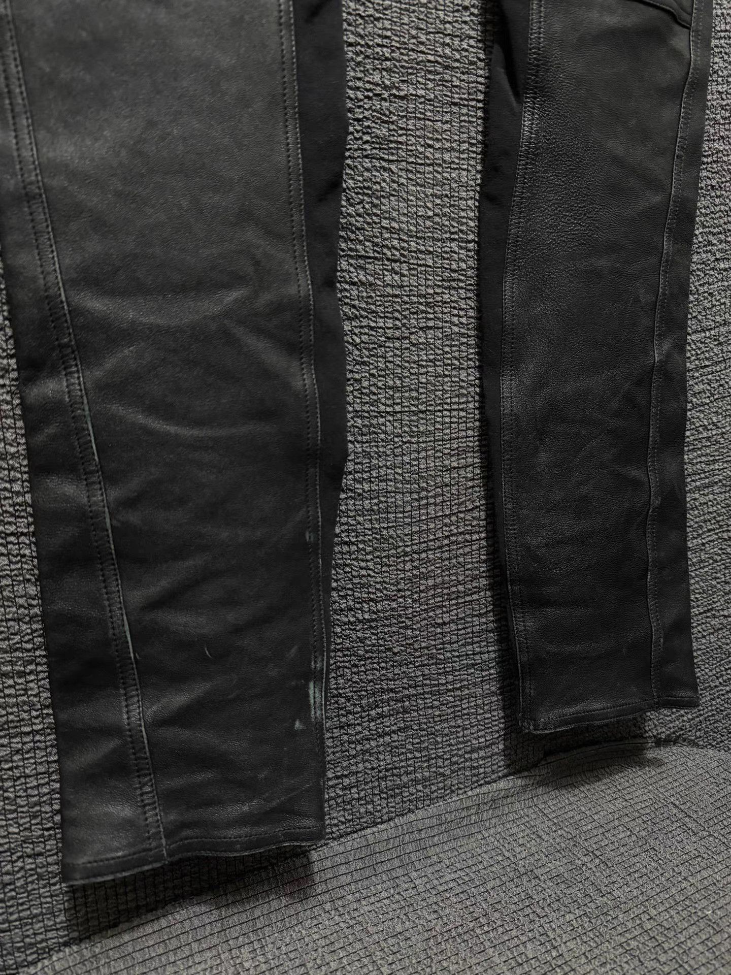 Rick Owens Rick Owens 14FW mainline runway moto leather pants. Size US 40 / EU 56 - 5 Thumbnail